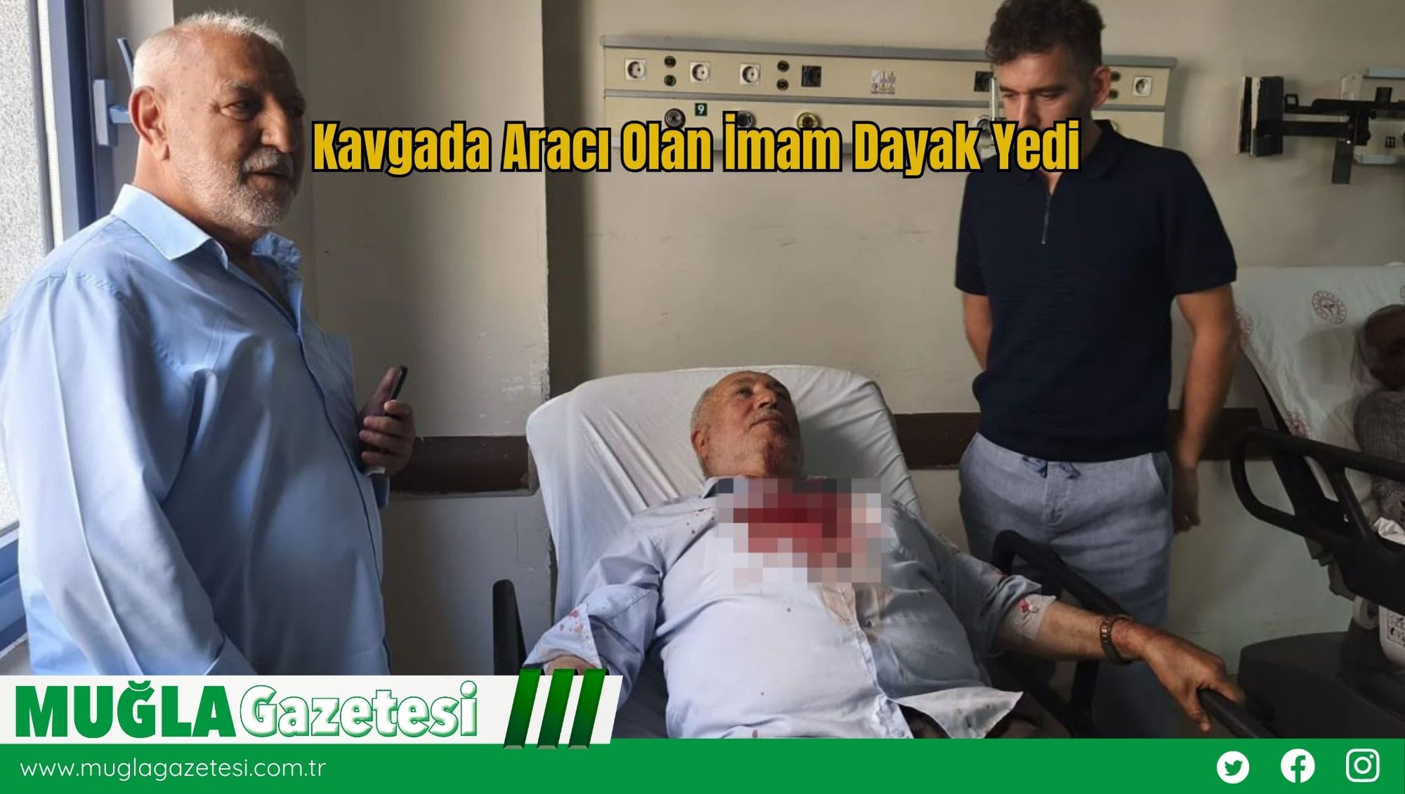 Kavgada Aracı Olan İmam Dayak Yedi