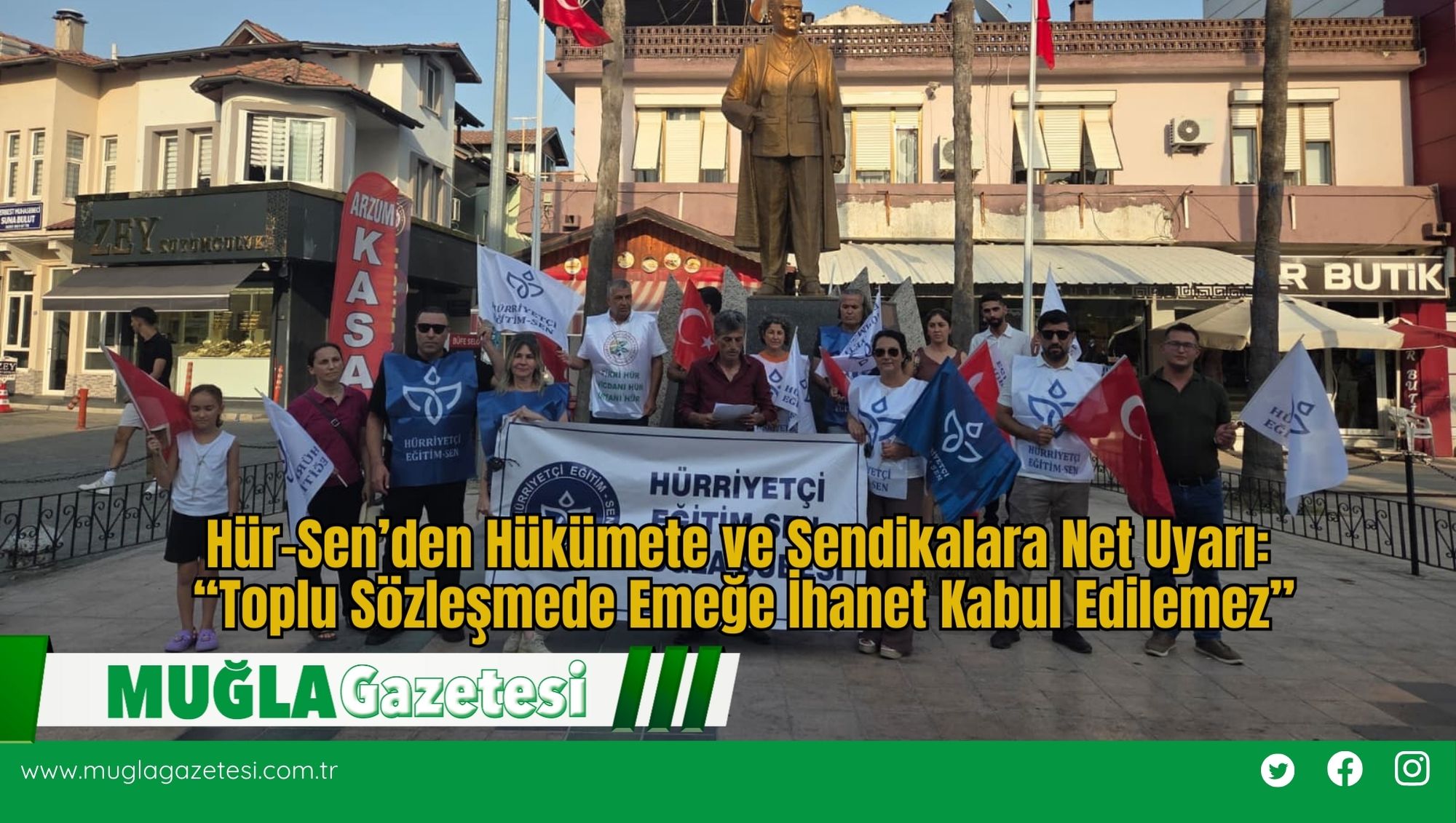 Hür-Sen’den Hükümete ve Sendikalara Net Uyarı: “Toplu Sözleşmede Emeğe İhanet Kabul Edilemez”