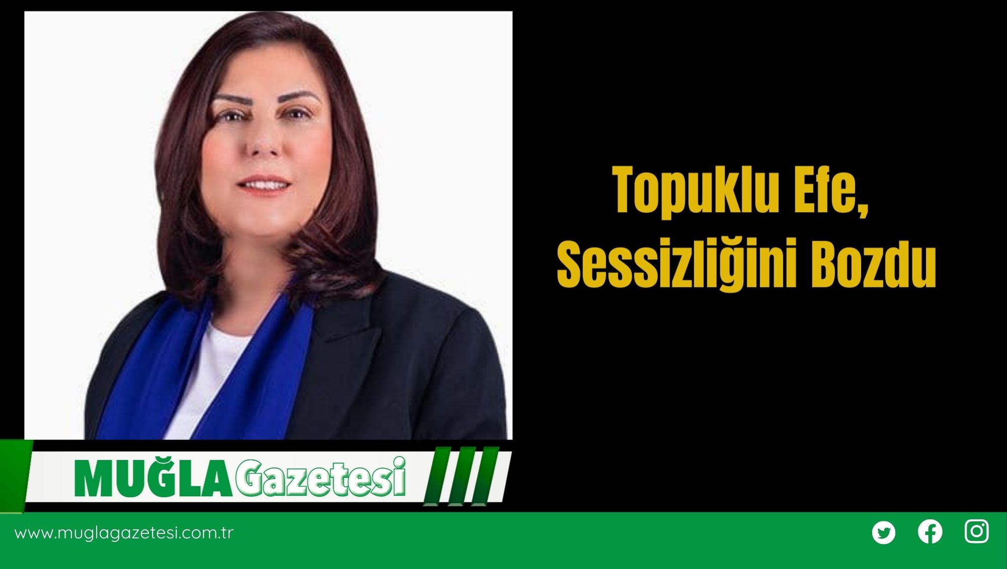Topuklu Efe, Sessizliğini Bozdu