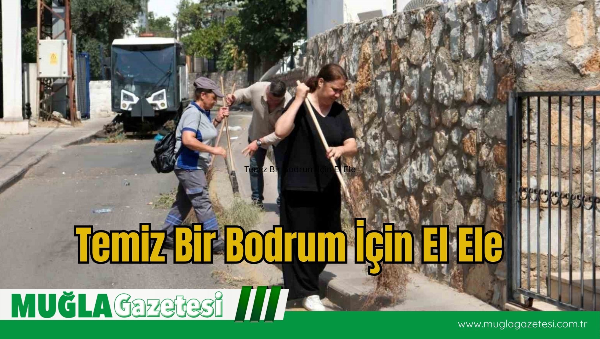 Temiz Bir Bodrum İçin El Ele