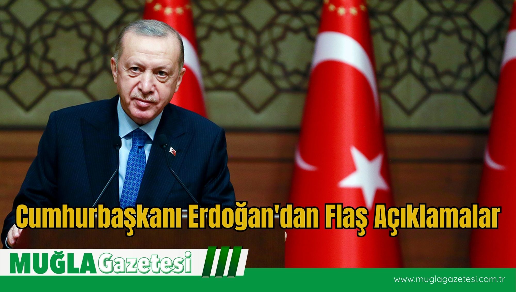 Cumhurbaşkanı Erdoğan'dan Flaş Açıklamalar