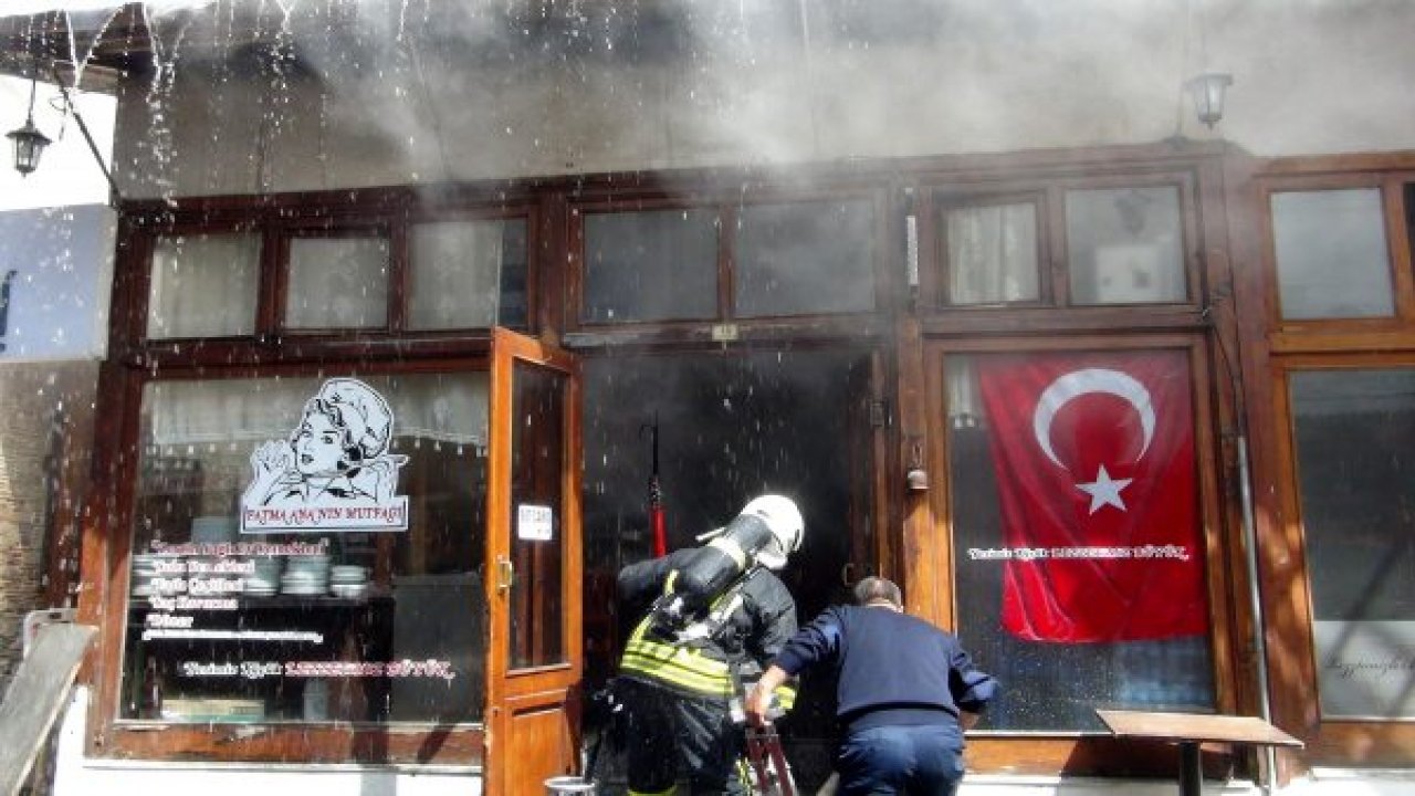 Menteşe'de korkutan yangın