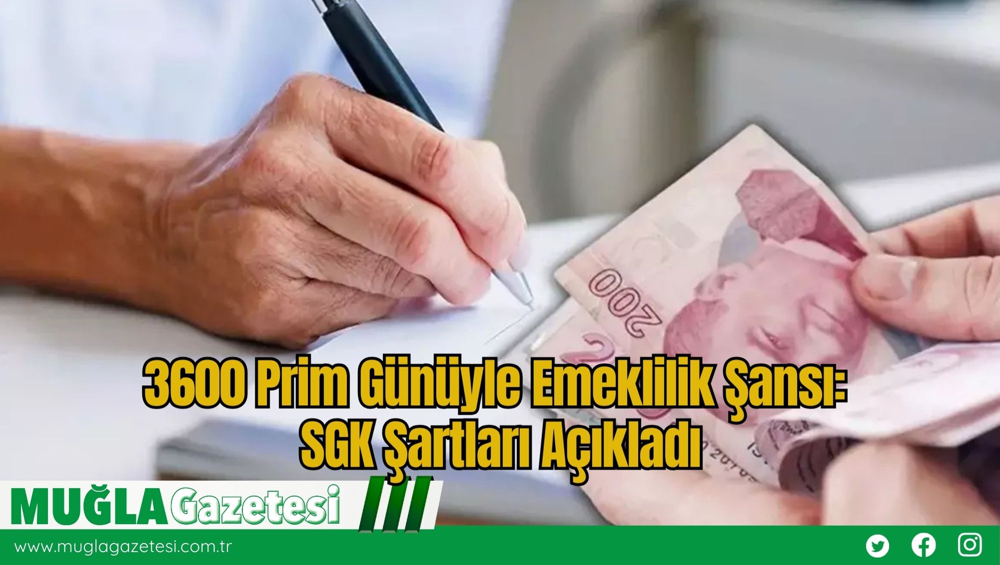 3600 Prim Günüyle Emeklilik Şansı: SGK Şartları Açıkladı