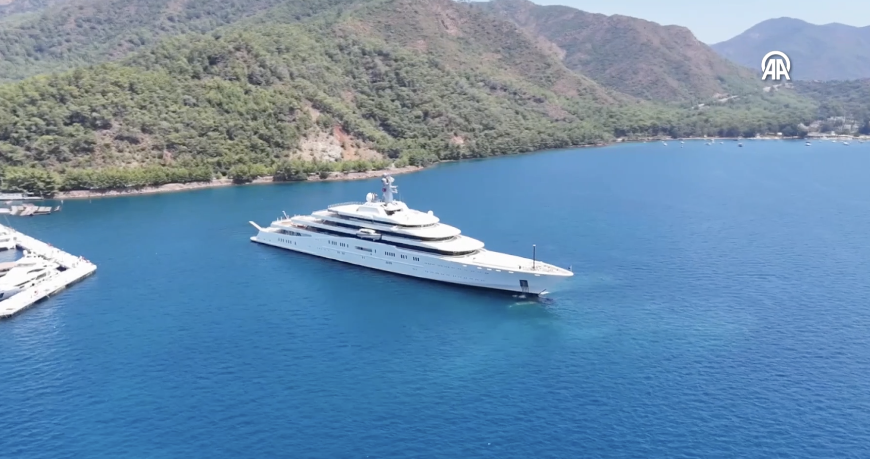 Abramoviç’in Dev Yatı “Eclipse” Marmaris’ten Ayrıldı