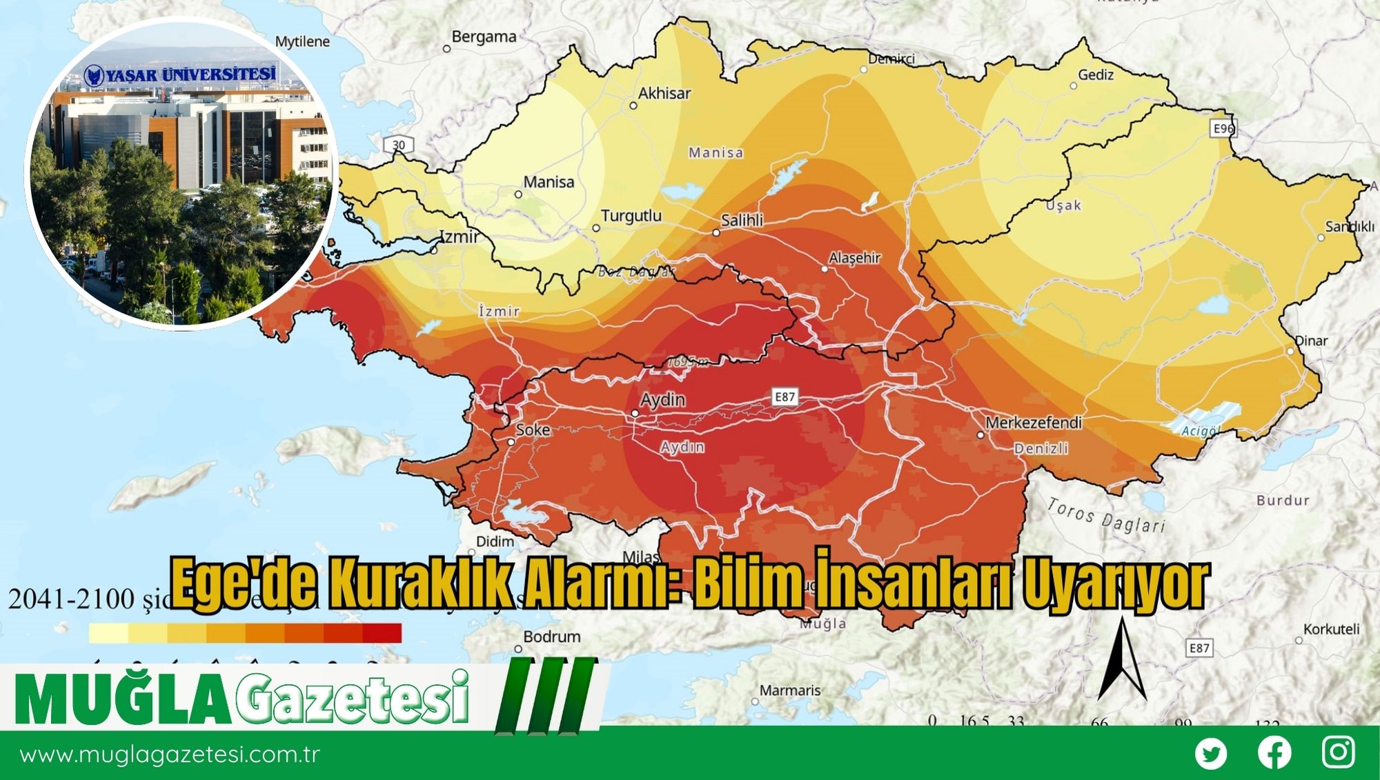 Ege'de Kuraklık Alarmı: Bilim İnsanları Uyarıyor