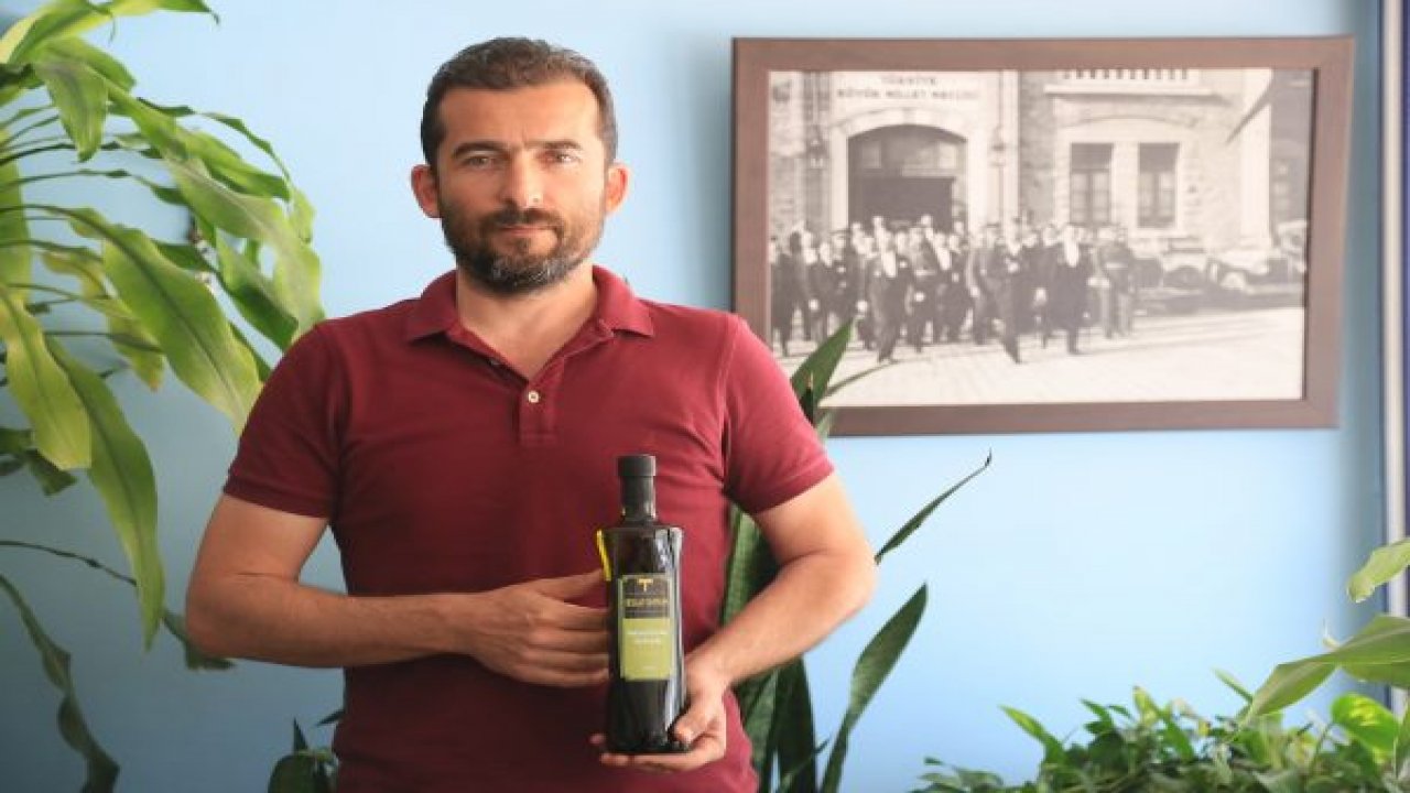 Ata yadigarı zeytinlerle ‘Premium Madalya’ aldı