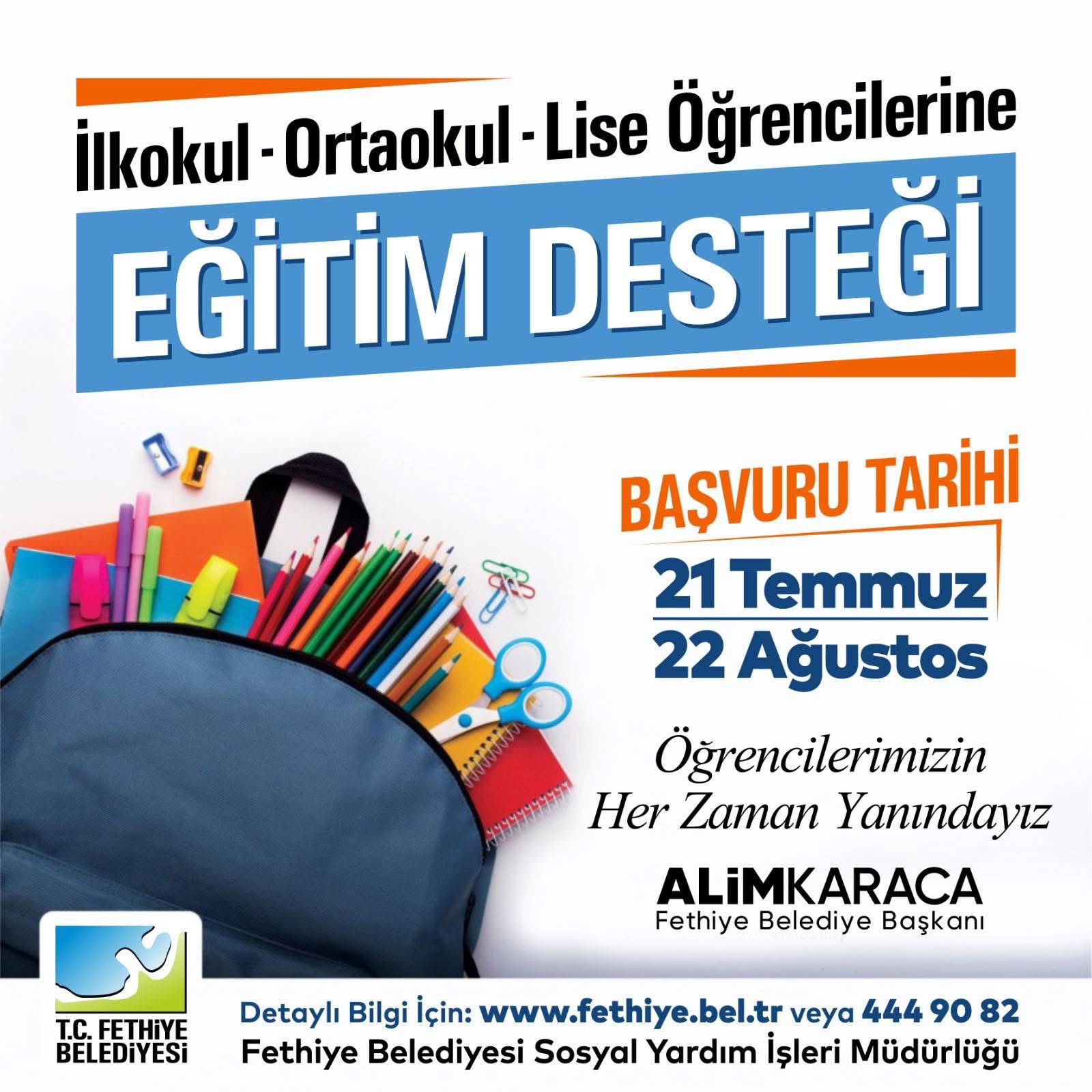 Fethiye Belediyesi’nden Sosyal Belediyeciliğe Örnek Destek Paketi