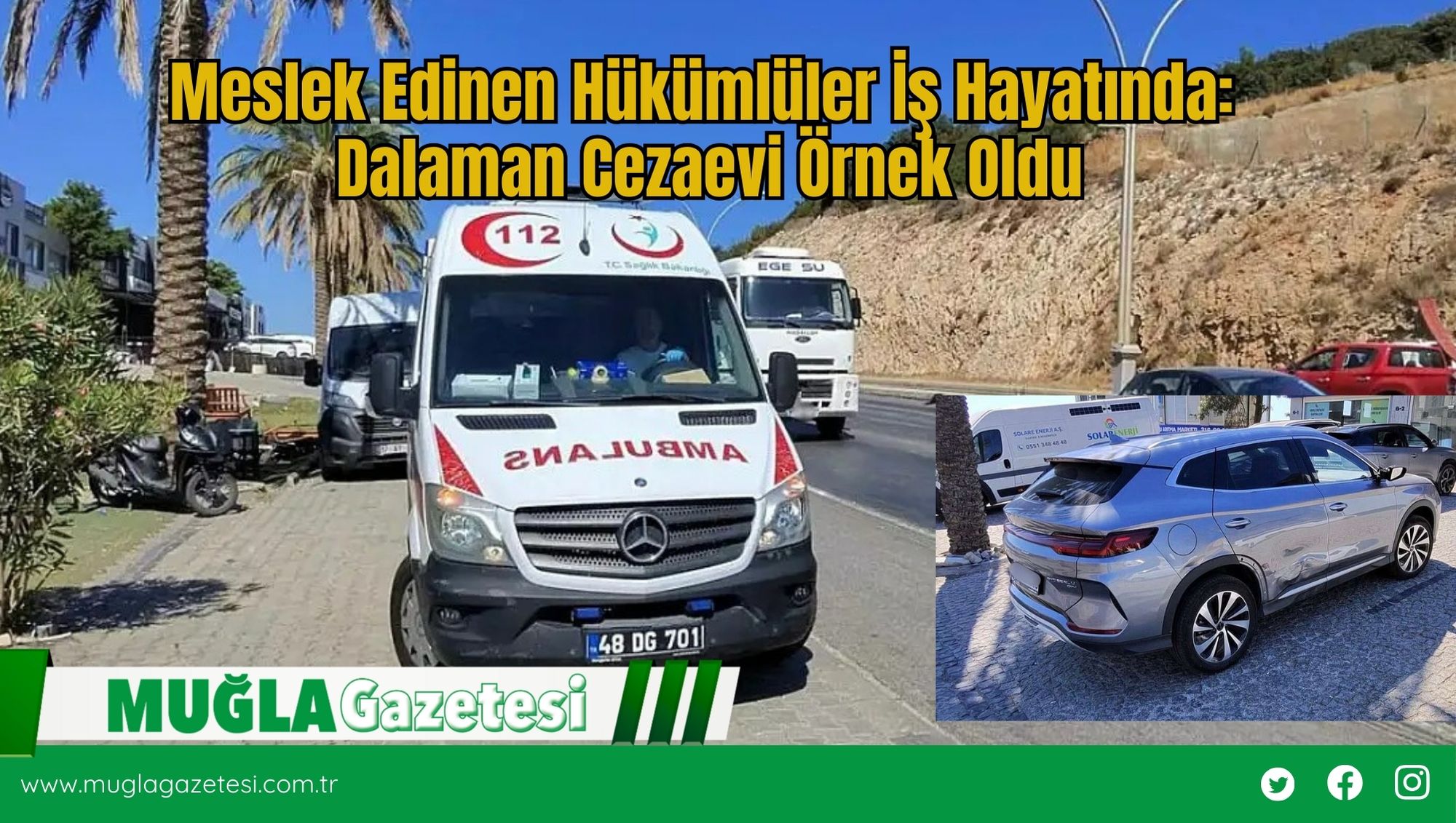 Muğla'da Park Hamlesi Kazayla Sonuçlandı