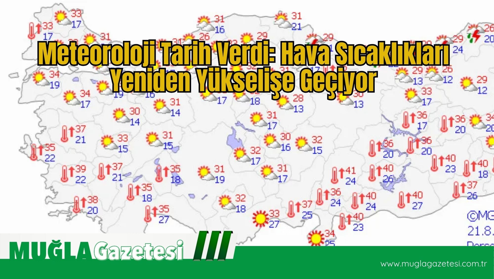 Meteoroloji Tarih Verdi: Hava Sıcaklıkları Yeniden Yükselişe Geçiyor