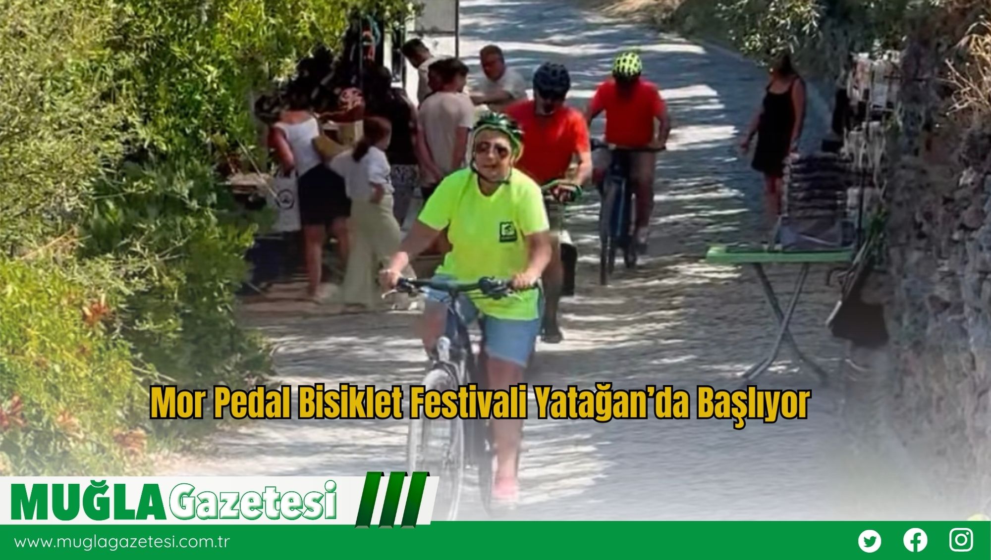 Mor Pedal Bisiklet Festivali Yatağan’da Başlıyor