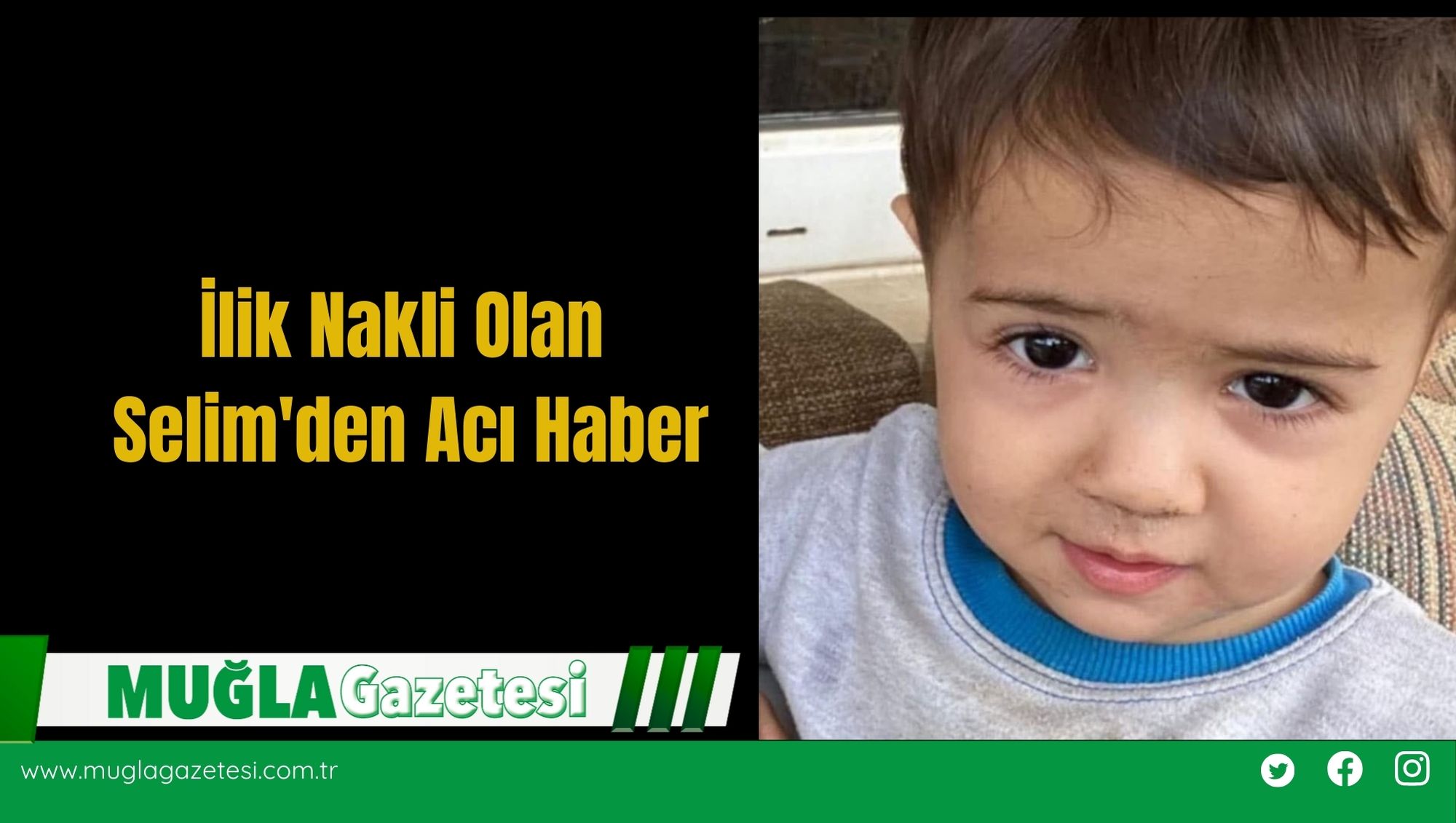 İlik Nakli Olan Selim'den Acı Haber