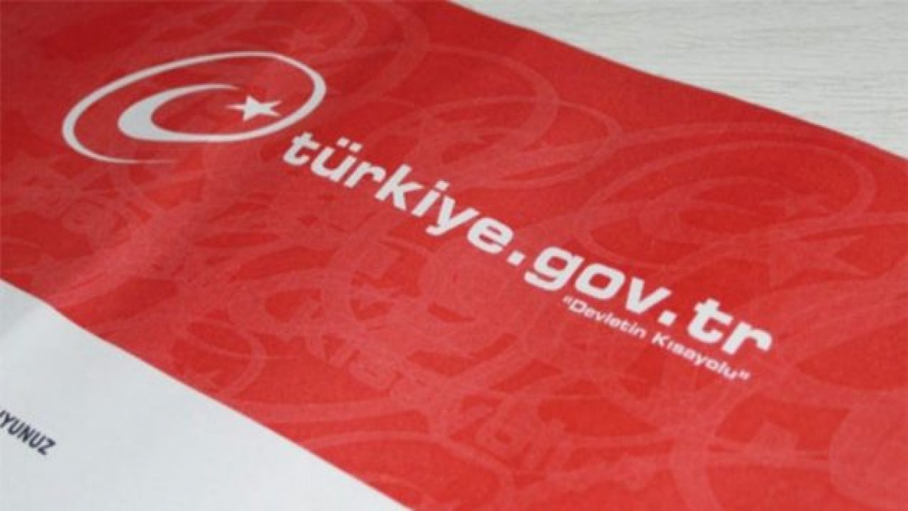 e-Devlet'ten yeni uygulama