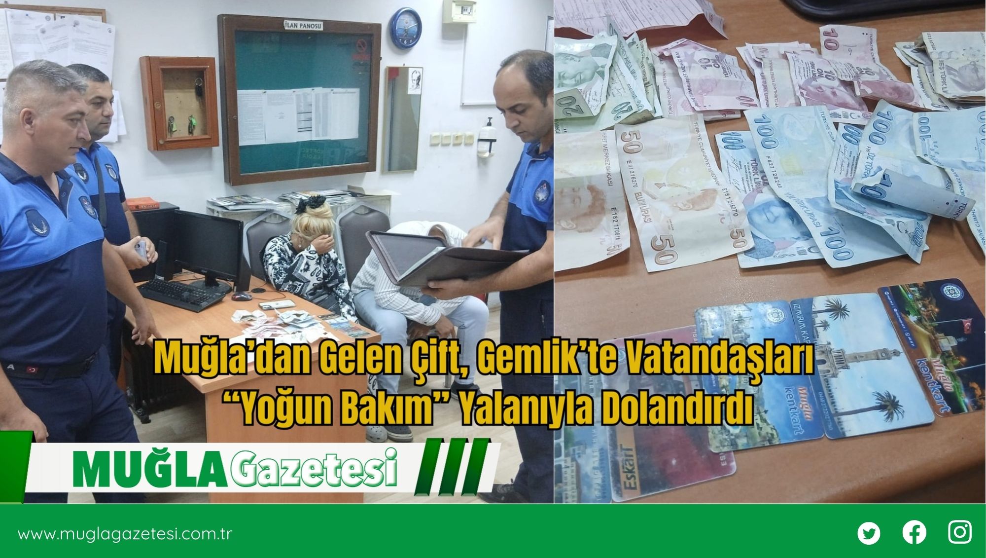 Muğla’dan Gelen Çift, Gemlik’te Vatandaşları “Yoğun Bakım” Yalanıyla Dolandırdı