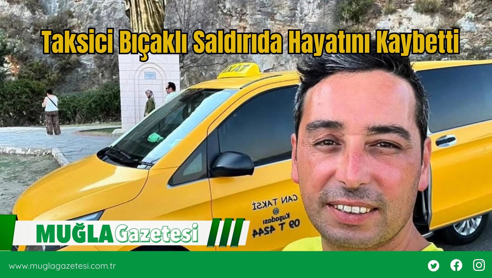 Taksici Bıçaklı Saldırıda Hayatını Kaybetti