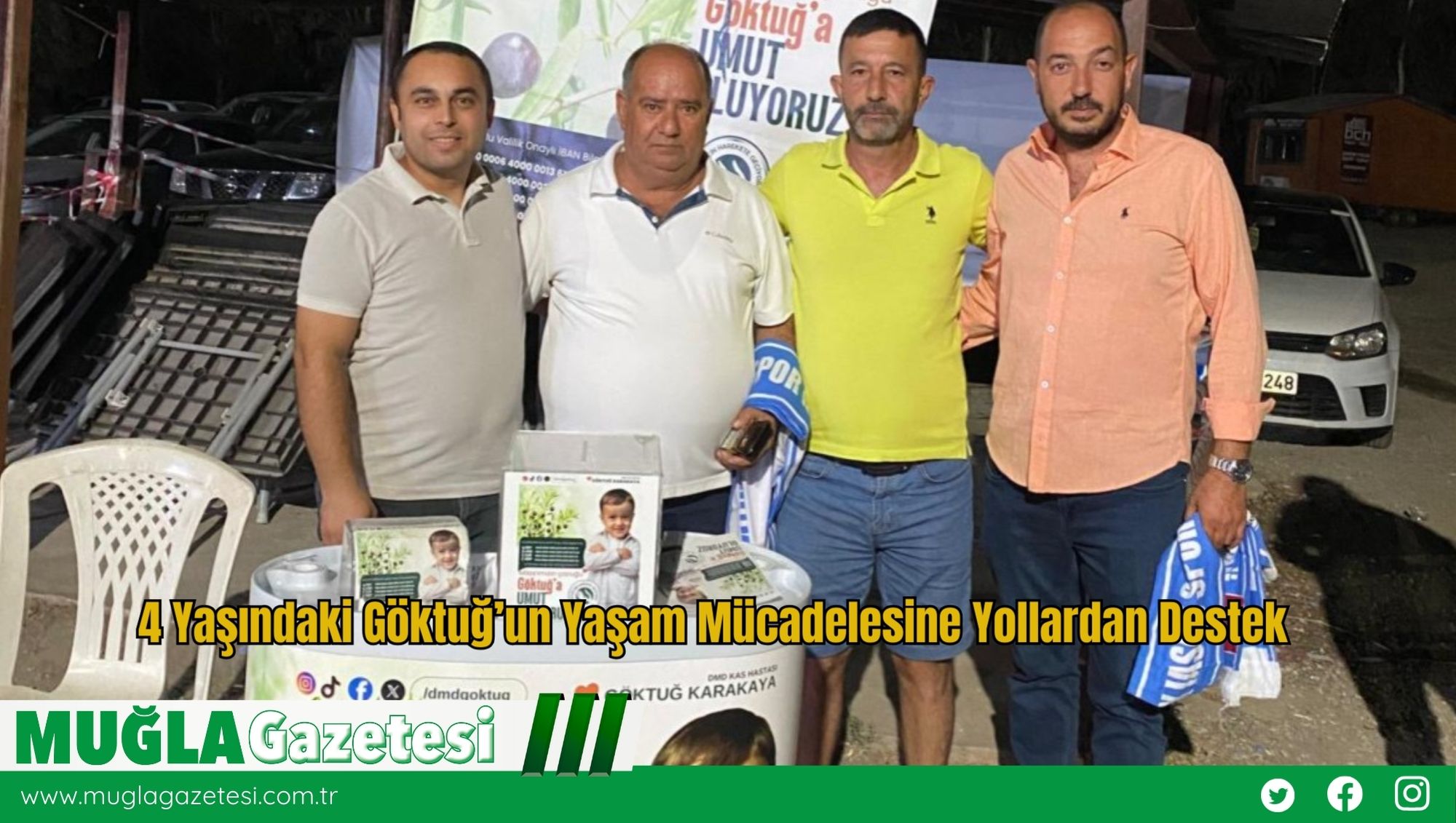 4 Yaşındaki Göktuğ’un Yaşam Mücadelesine Yollardan Destek