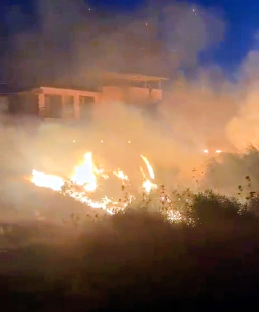 Muğla’da Elektrik Telleri Nedeniyle Yangın Çıktı