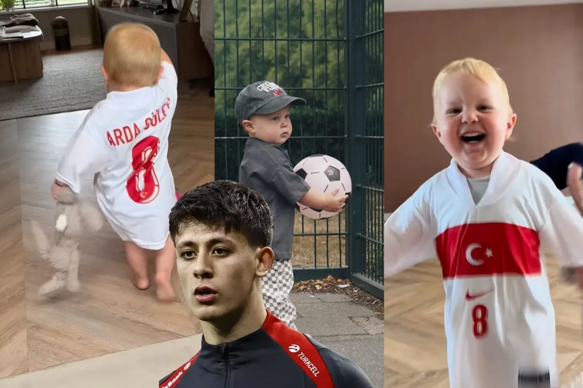 Arda Güler Sevgisi Sınır Tanımadı: Hollandalı Bebek Ace Sosyal Medyada Fenomen Oldu