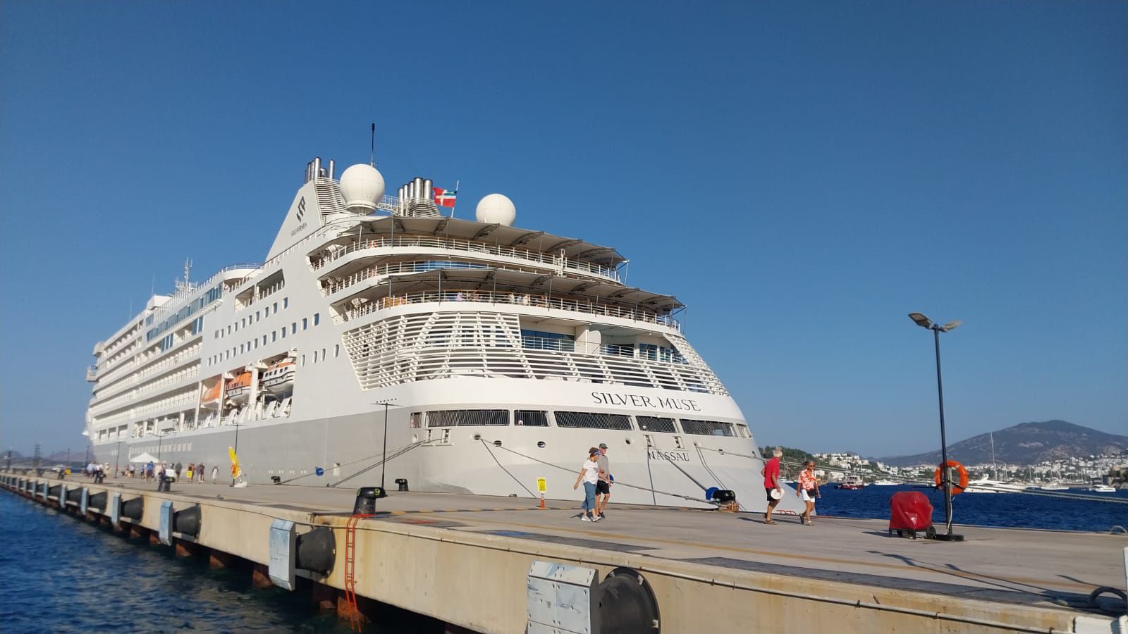 Silver Muse Bu Pazar Bodrum Limanı’nda