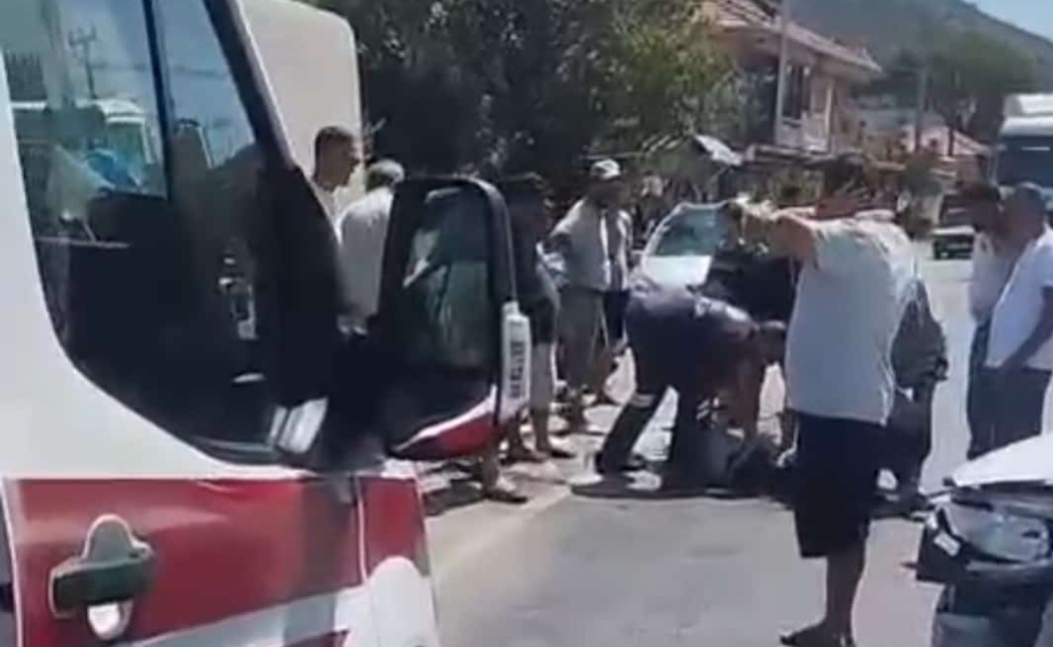 Muğla'da Trafik Kazasında Motosiklet Sürücüsü Yaralandı