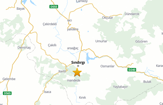 Balıkesir Sındırgı’da 4,8 Büyüklüğünde Deprem Meydana Geldi