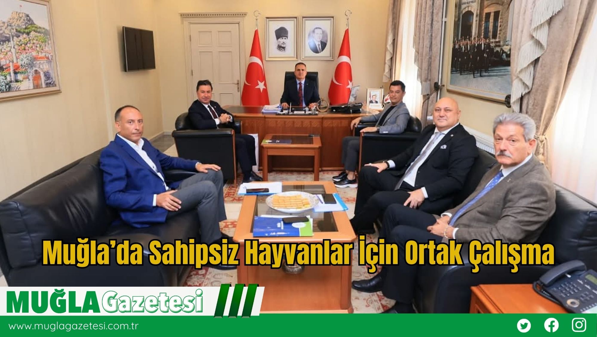 Muğla’da Sahipsiz Hayvanlar İçin Ortak Çalışma