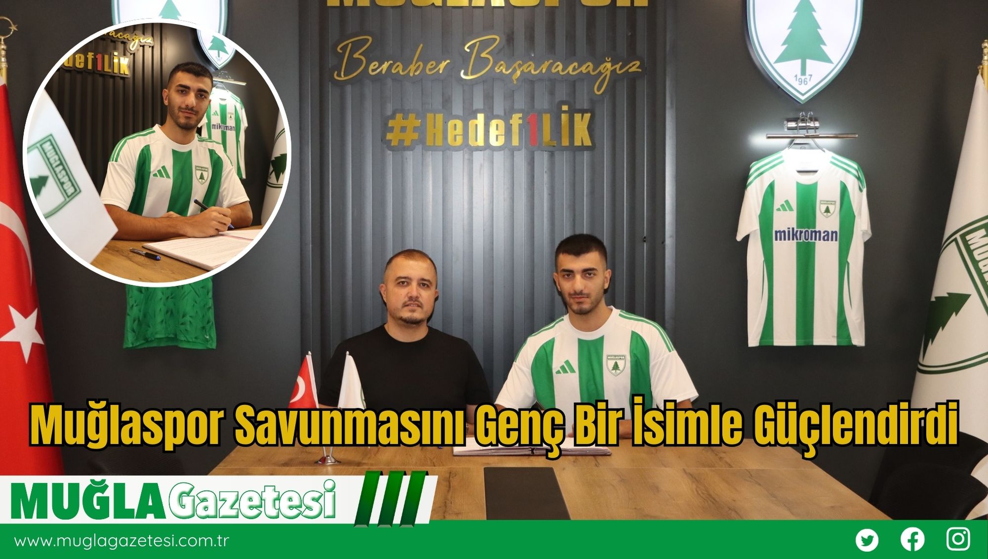 Muğlaspor Savunmasını Genç Bir İsimle Güçlendirdi