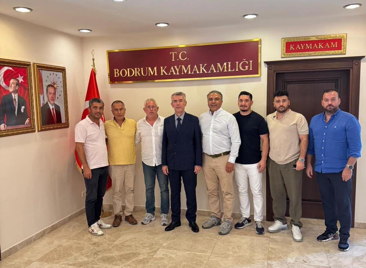 Armada Praxis Yalıkavakspor’dan Bodrum  Kaymakamına Ziyaret