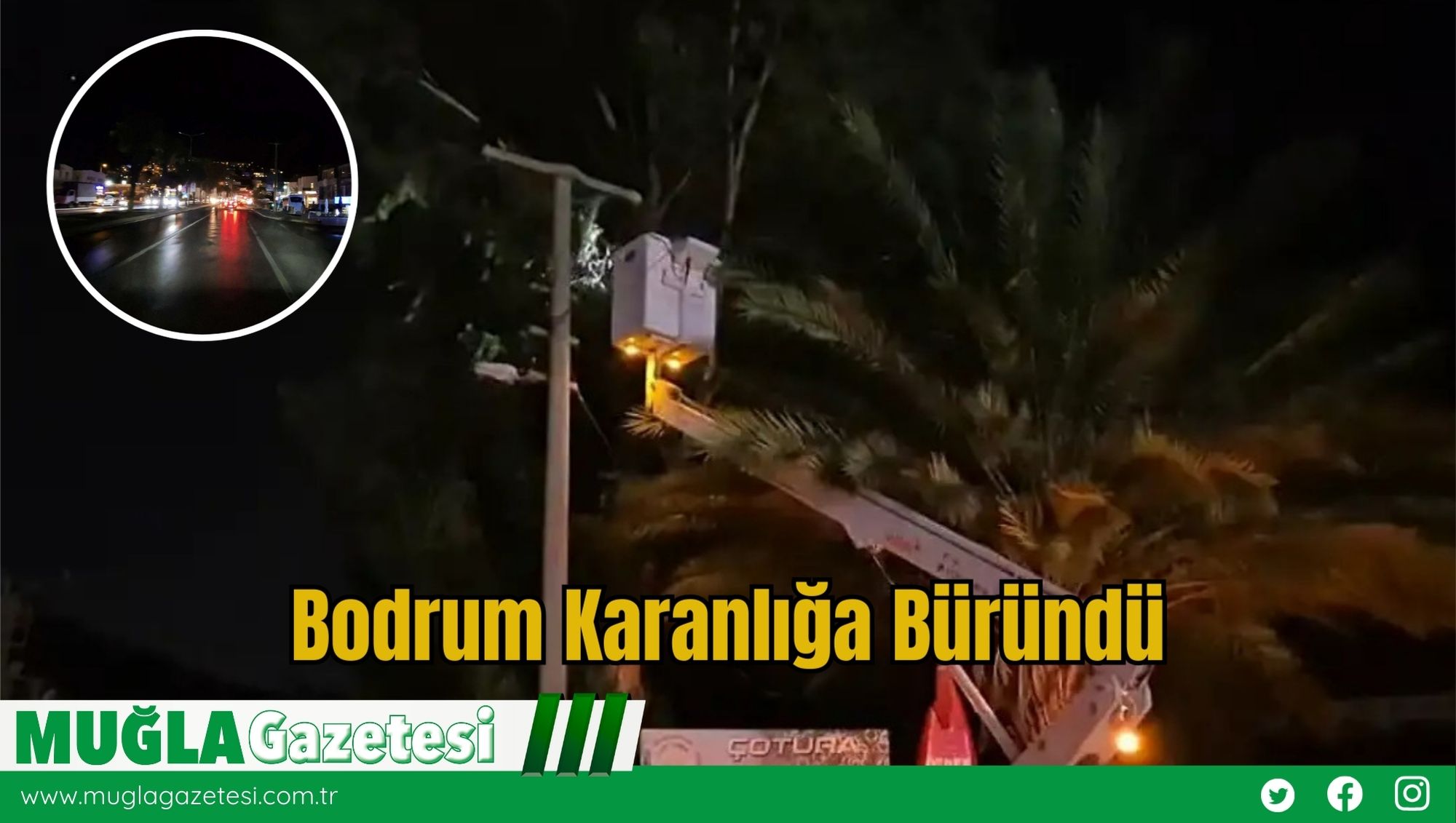 Bodrum Karanlığa Büründü
