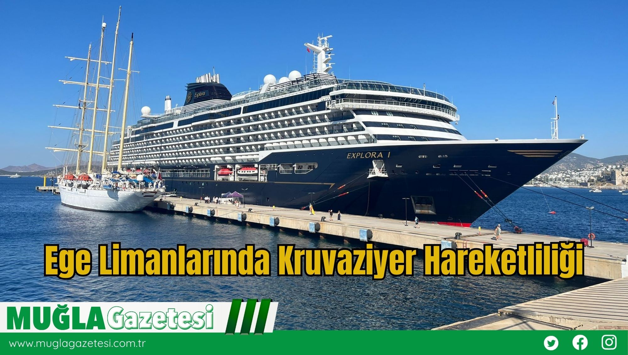 Ege Limanlarında Kruvaziyer Hareketliliği