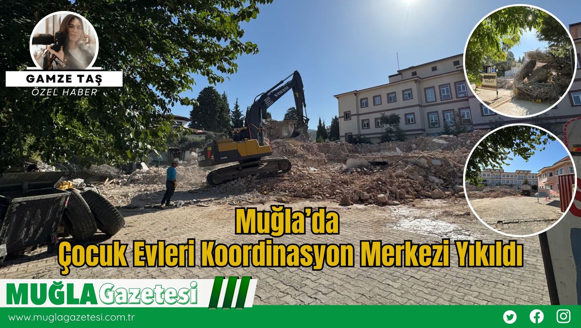 Muğla’da Çocuk Evleri Koordinasyon Merkezi Yıkıldı