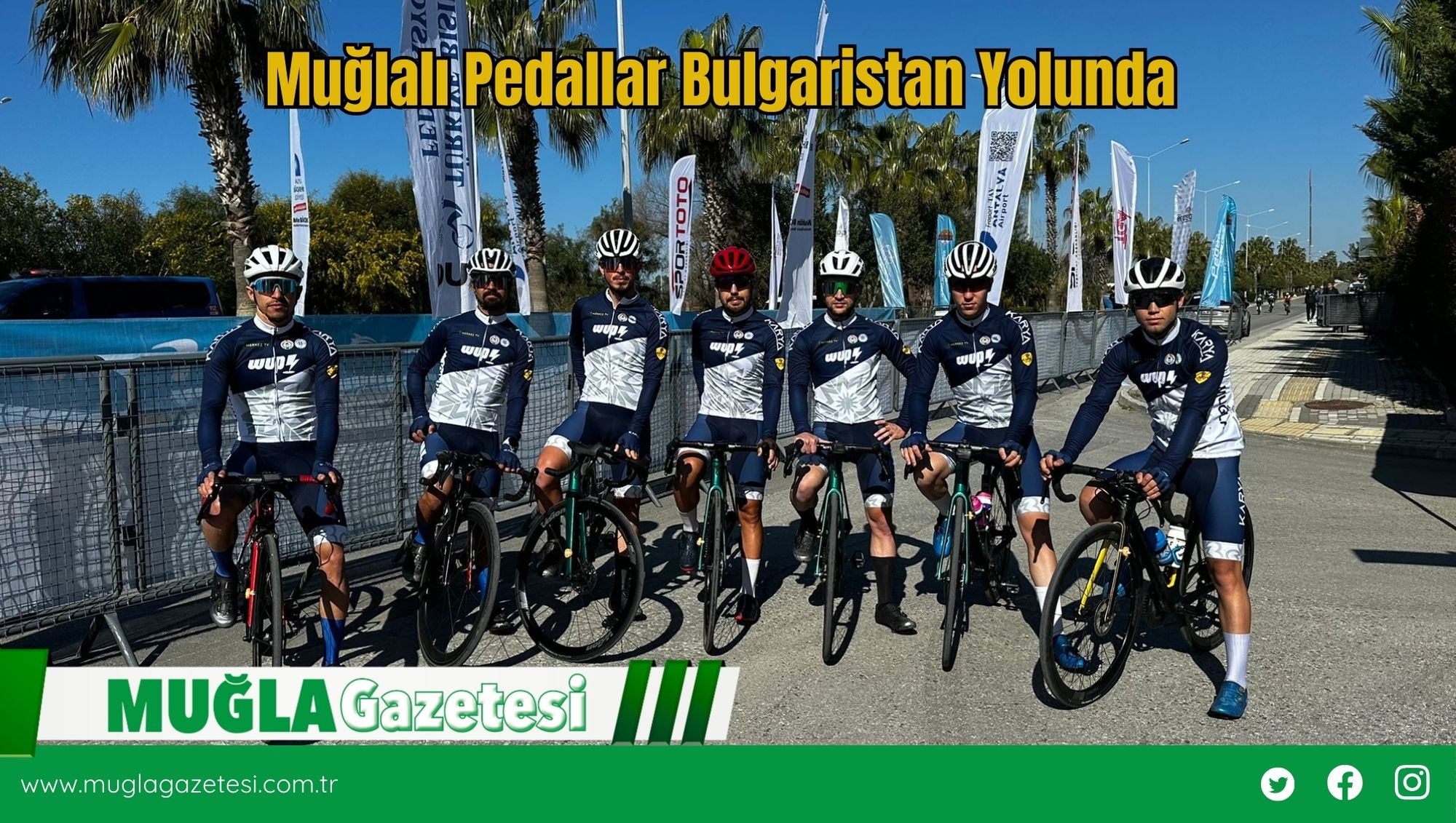 Muğlalı Pedallar Bulgaristan Yolunda