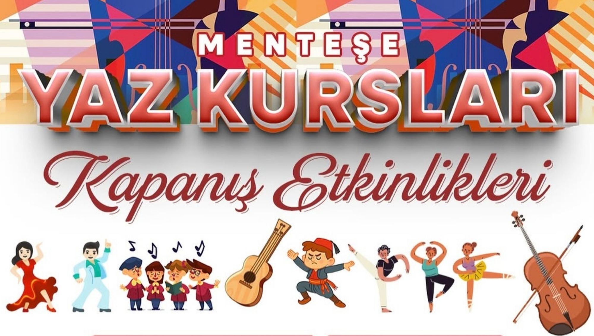 Menteşe’de Yaz Kursları Final Coşkusu