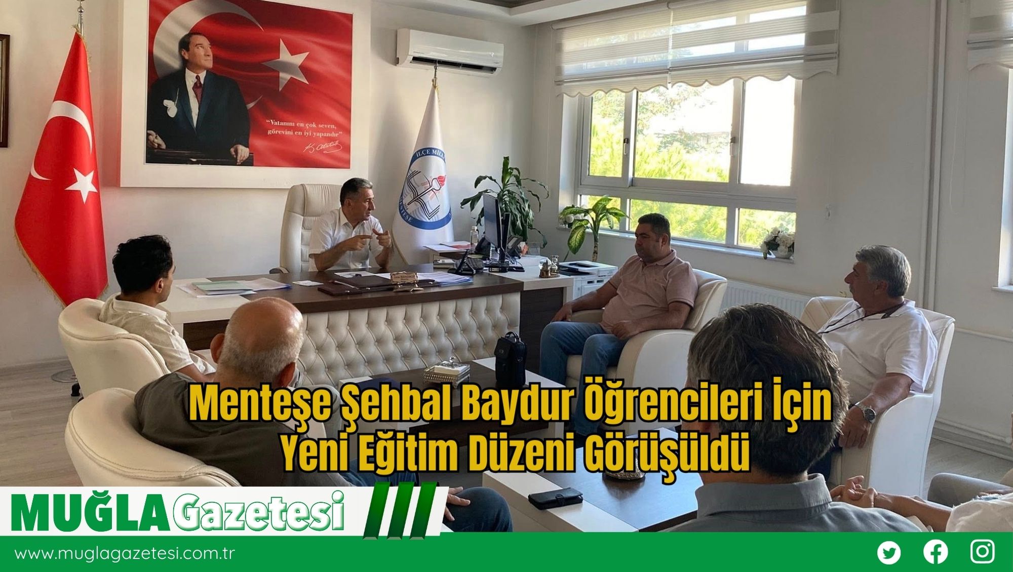 Menteşe Şehbal Baydur Öğrencileri İçin Yeni Eğitim Düzeni Görüşüldü