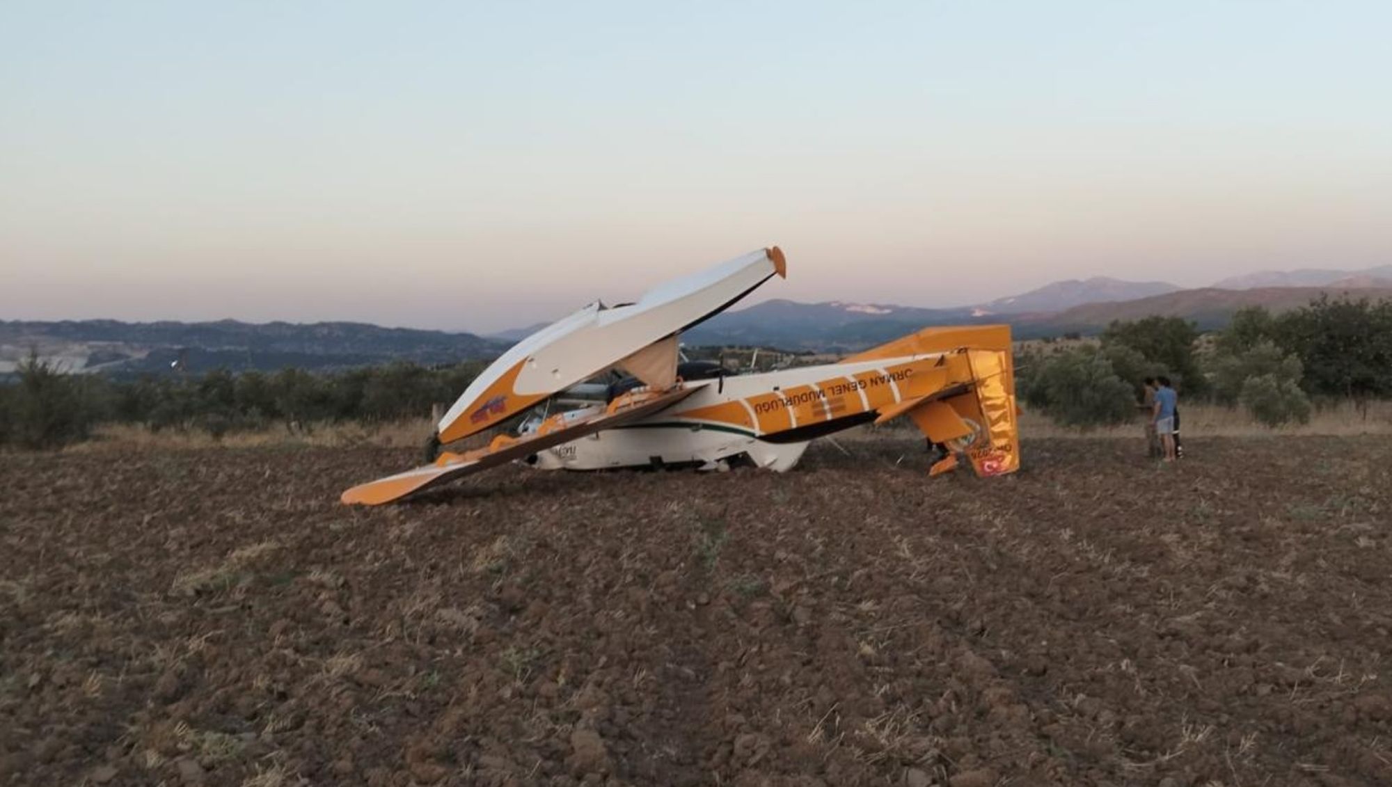Muğla’da Yangın Söndürme Uçağı Düştü
