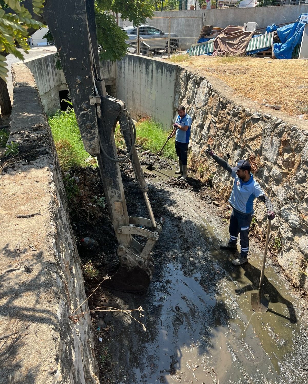MUSKİ’den Bodrum’da Kış Öncesi Dere Temizliği