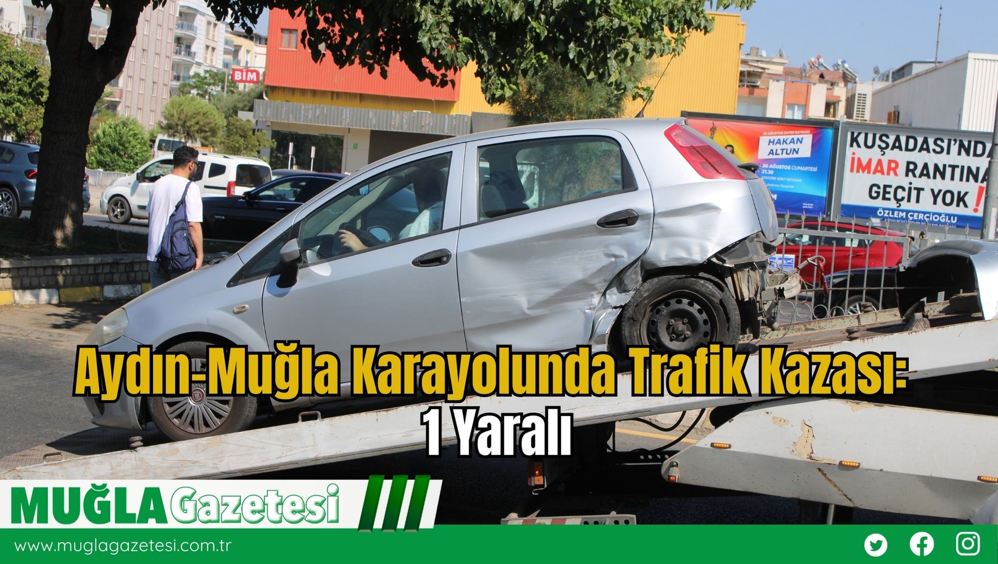 Aydın-Muğla Karayolunda Trafik Kazası: 1 Yaralı