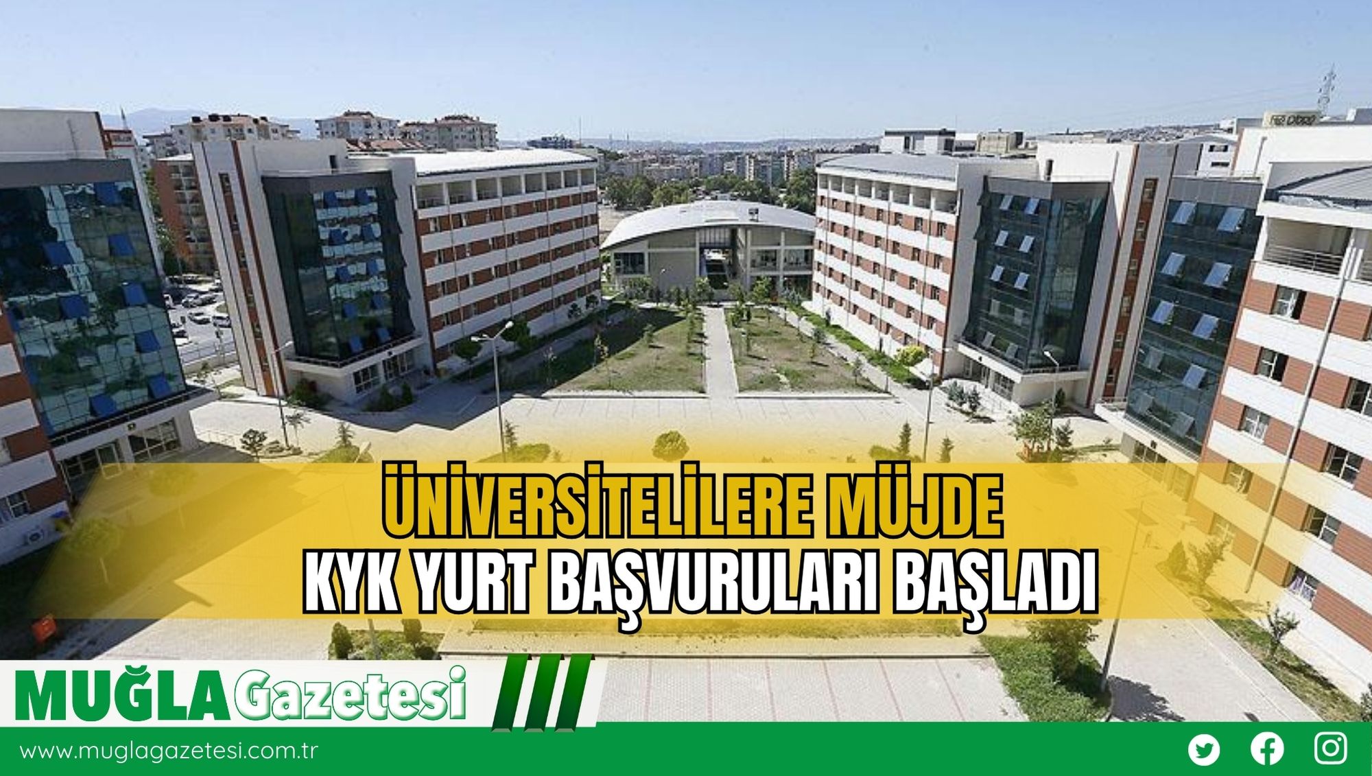 Üniversitelilere Müjde: KYK Yurt Başvuruları Başladı