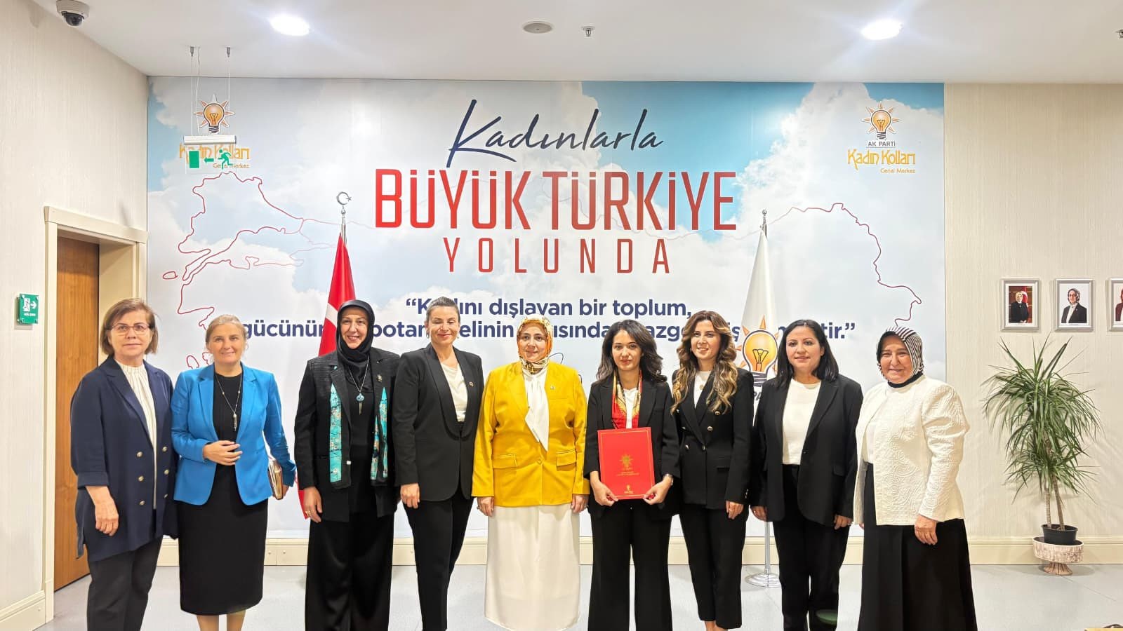 AK Parti İl Kadın Kolları Başkanlığı'nda Yeni Dönem Başladı