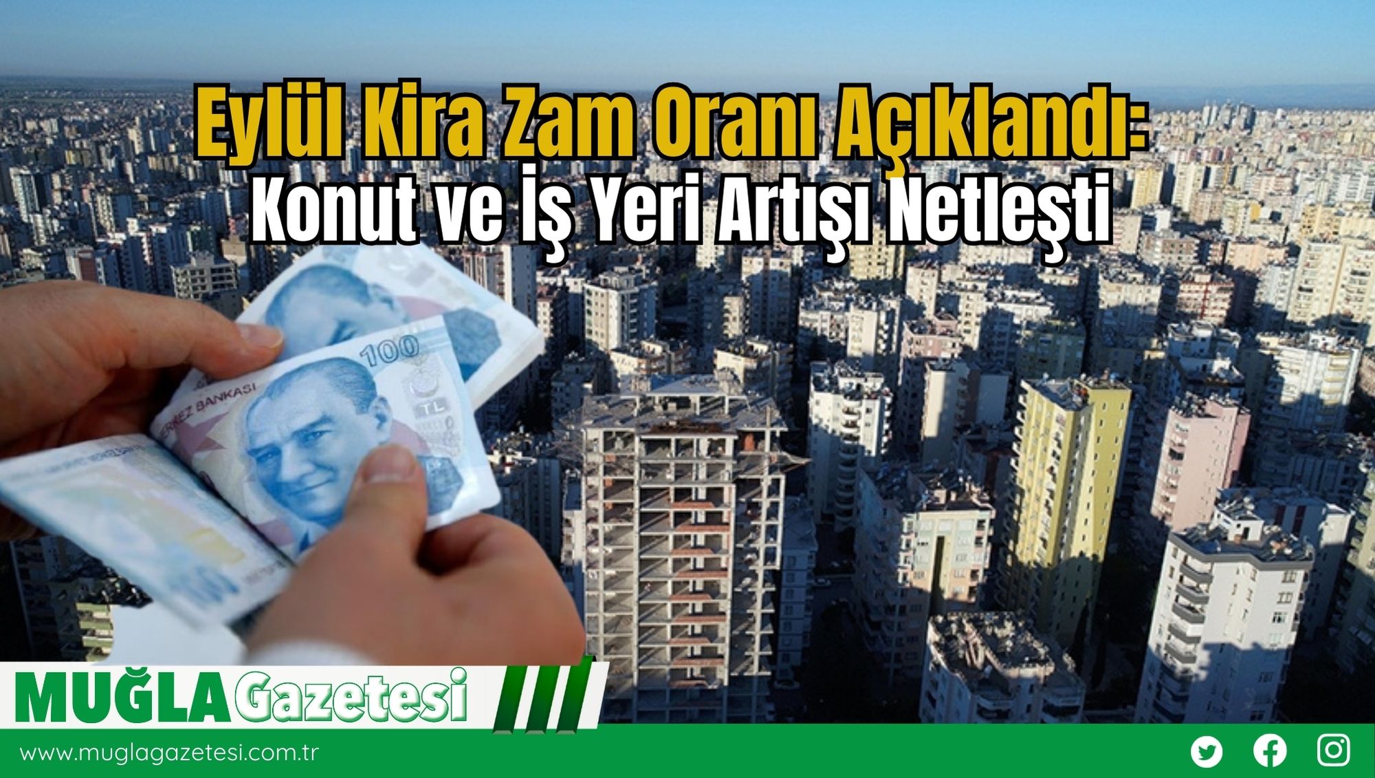 Eylül Kira Zam Oranı Açıklandı: Konut ve İş Yeri Artışı Netleşti