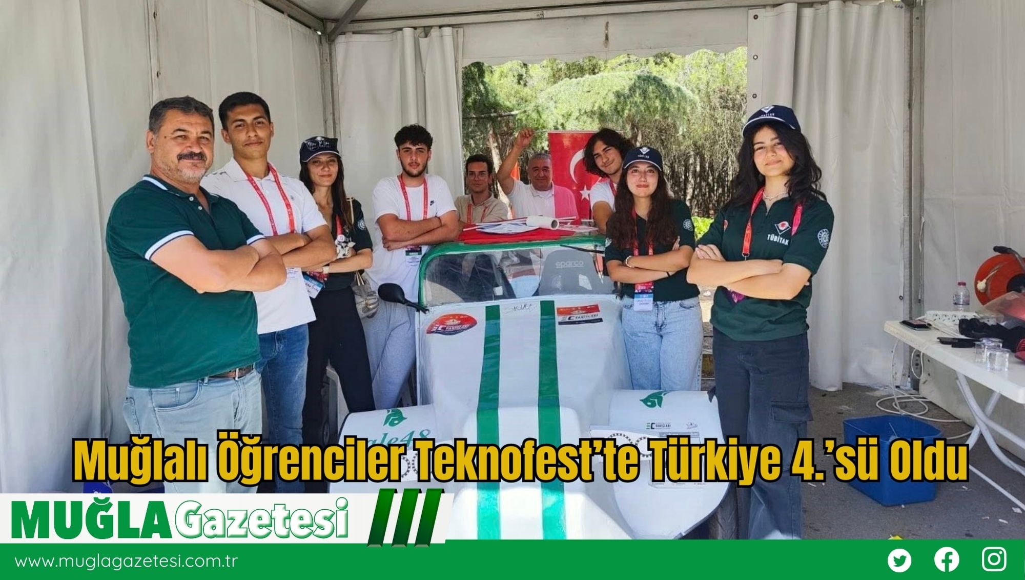 Muğlalı Öğrenciler Teknofest’te Türkiye 4.’sü Oldu