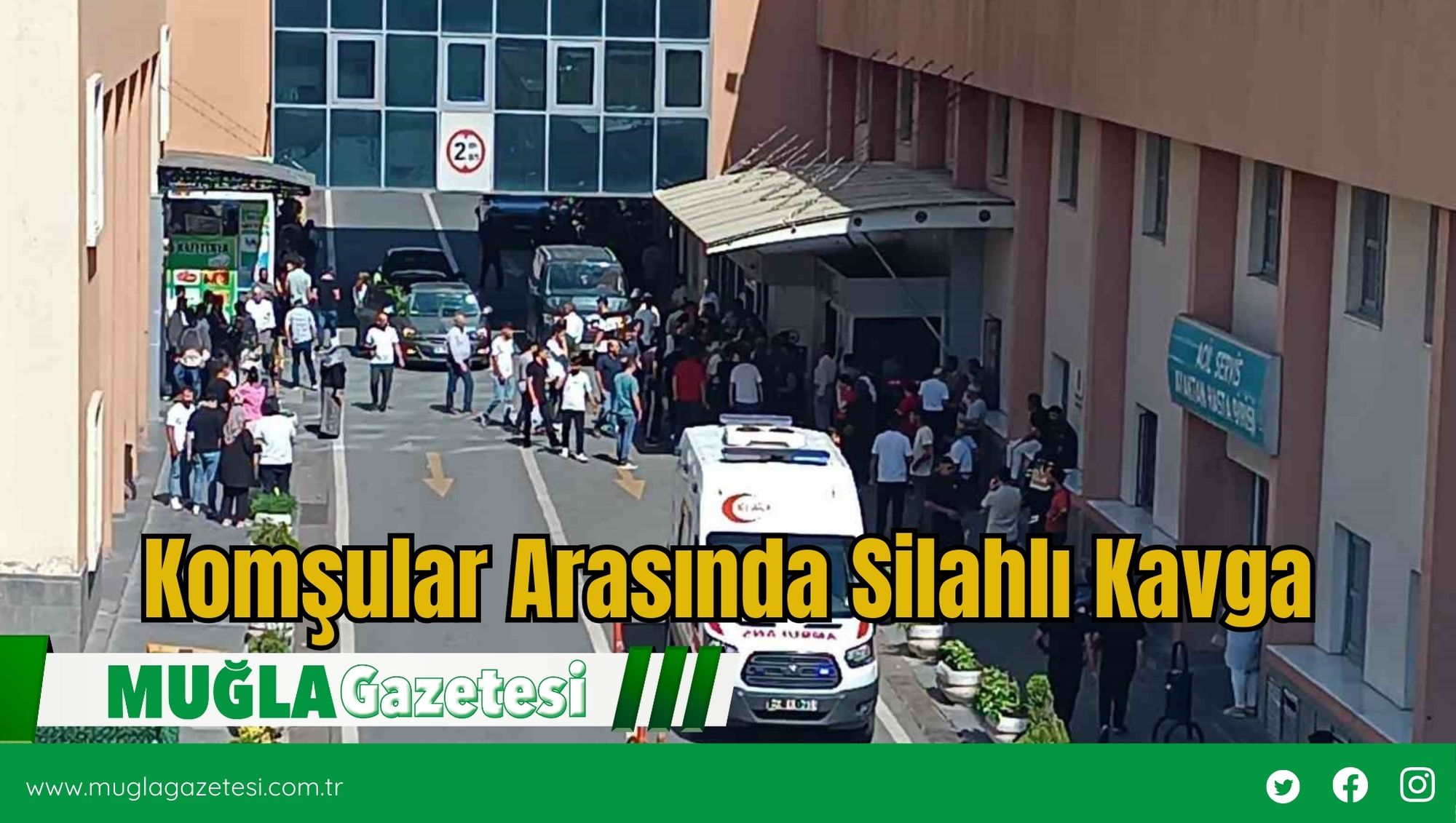 Komşular Arasında Silahlı Kavga