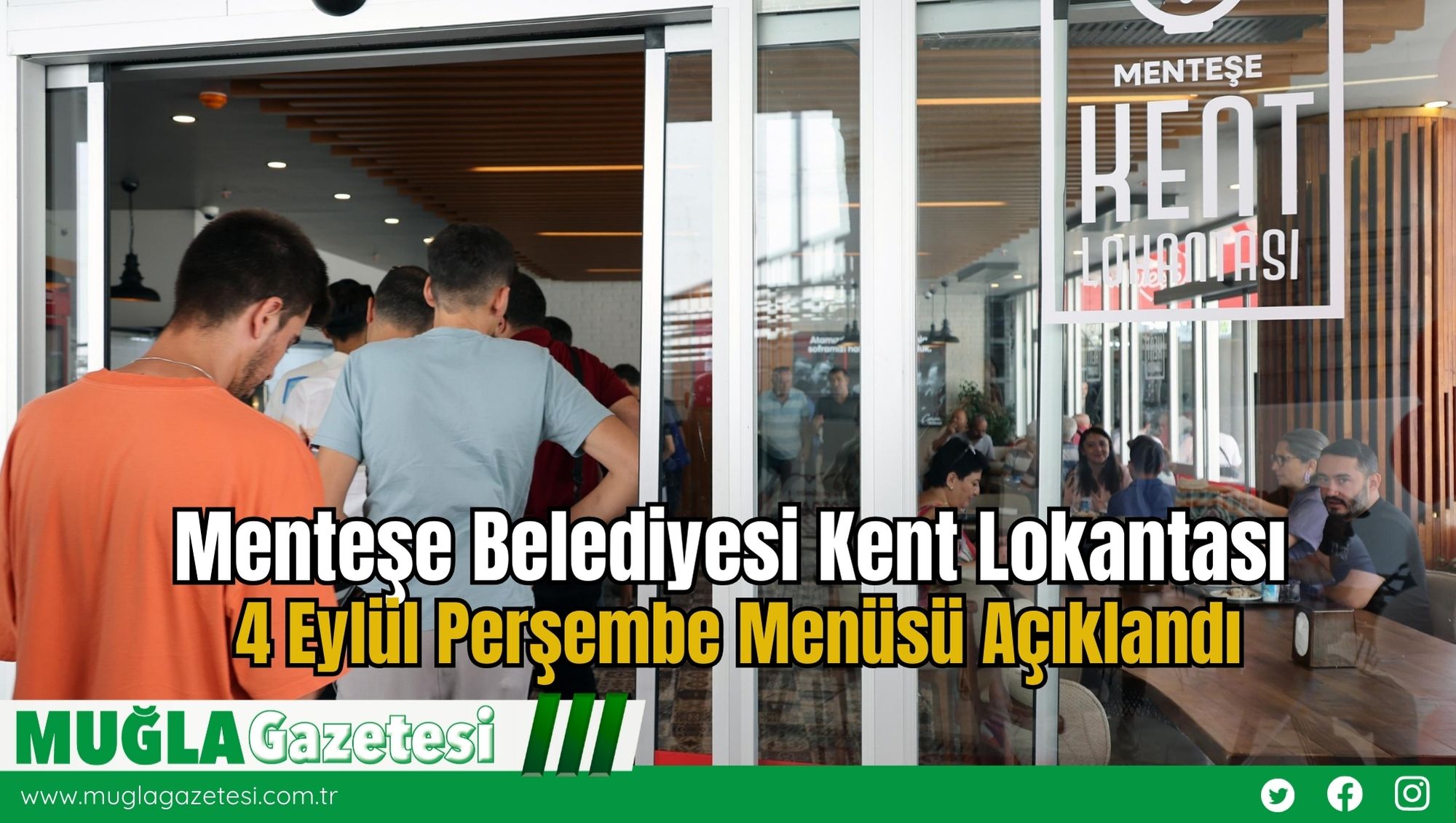 Menteşe Belediyesi Kent Lokantası 4 Eylül Perşembe Menüsü Açıklandı