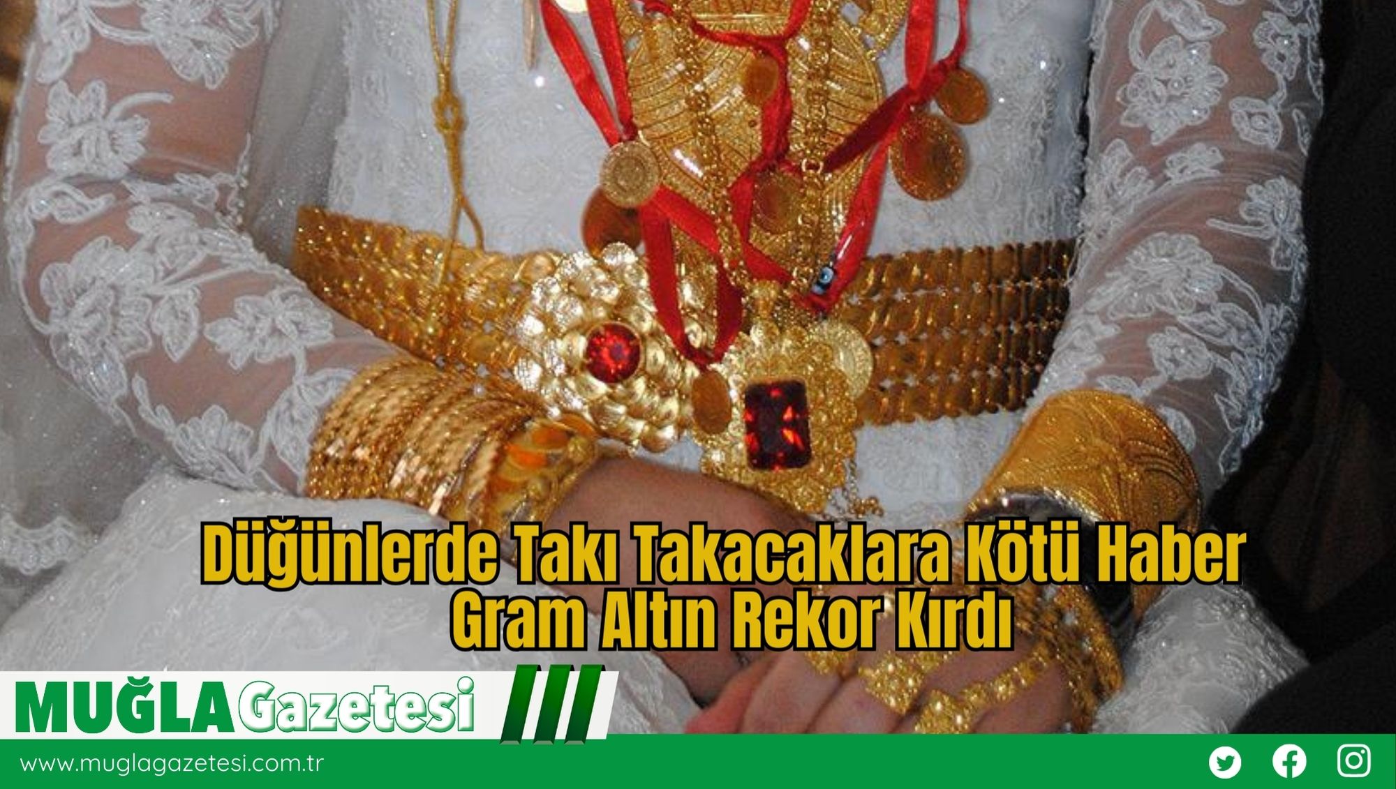 Düğünlerde Takı Takacaklara Kötü Haber: Gram Altın Rekor Kırdı
