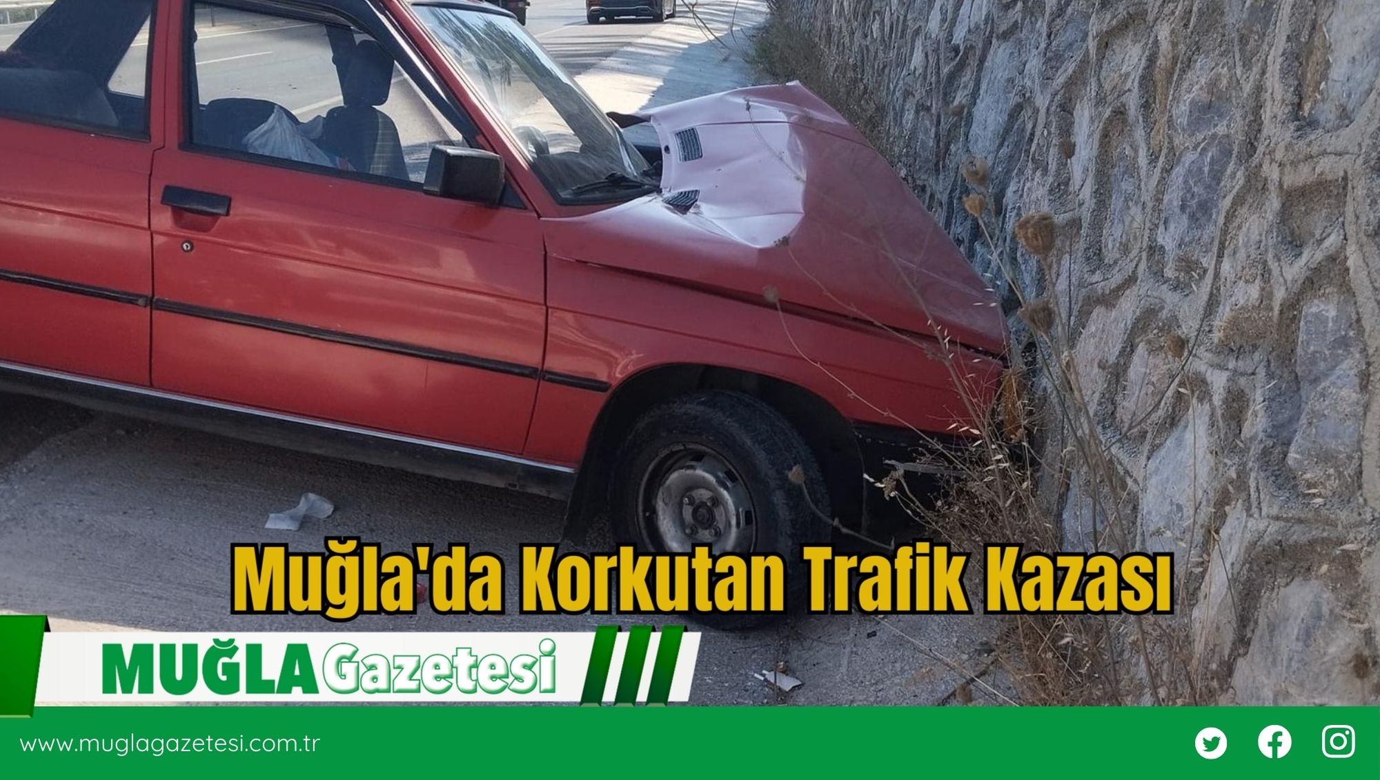 Muğla'da Korkutan Trafik Kazası