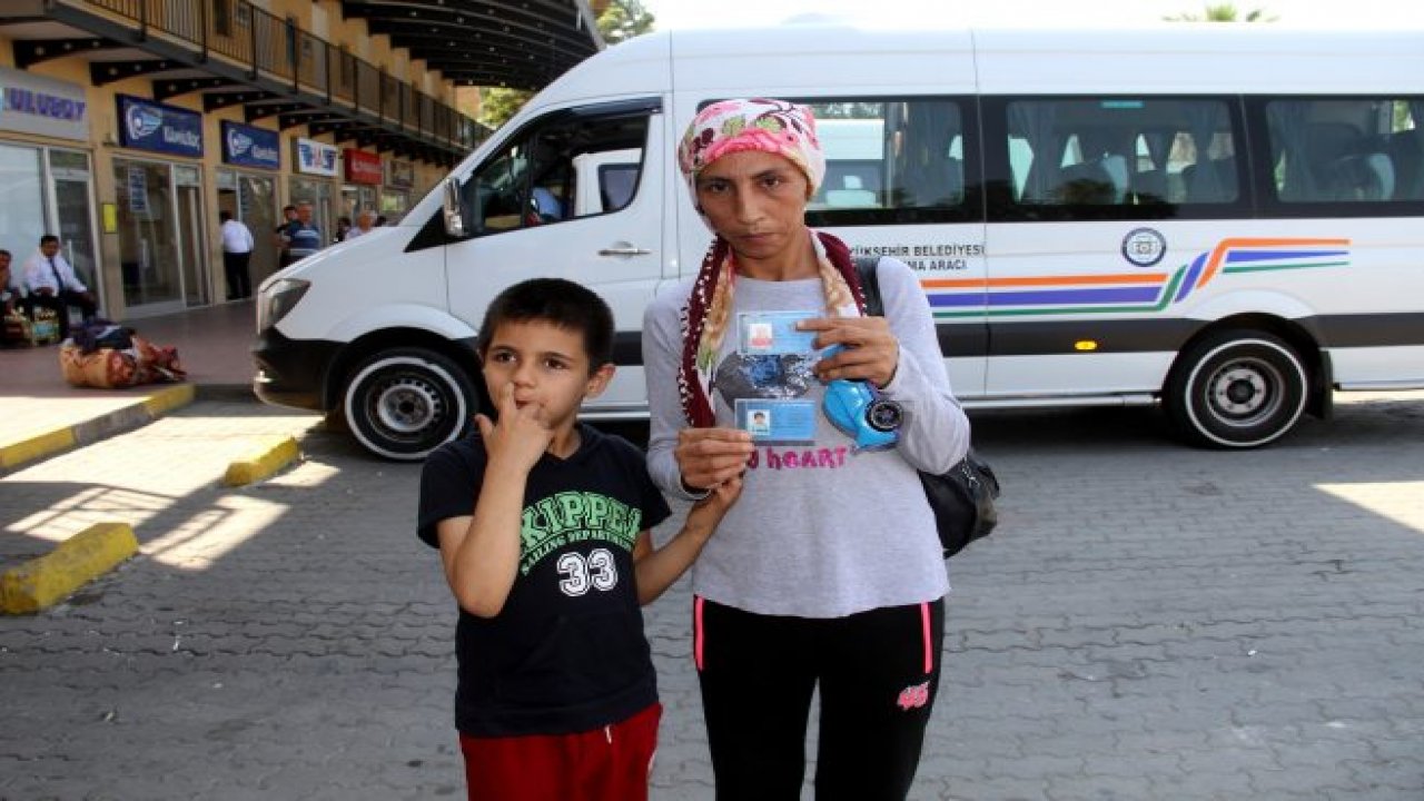 Engelli kadın ve oğluna hakaret iddiası
