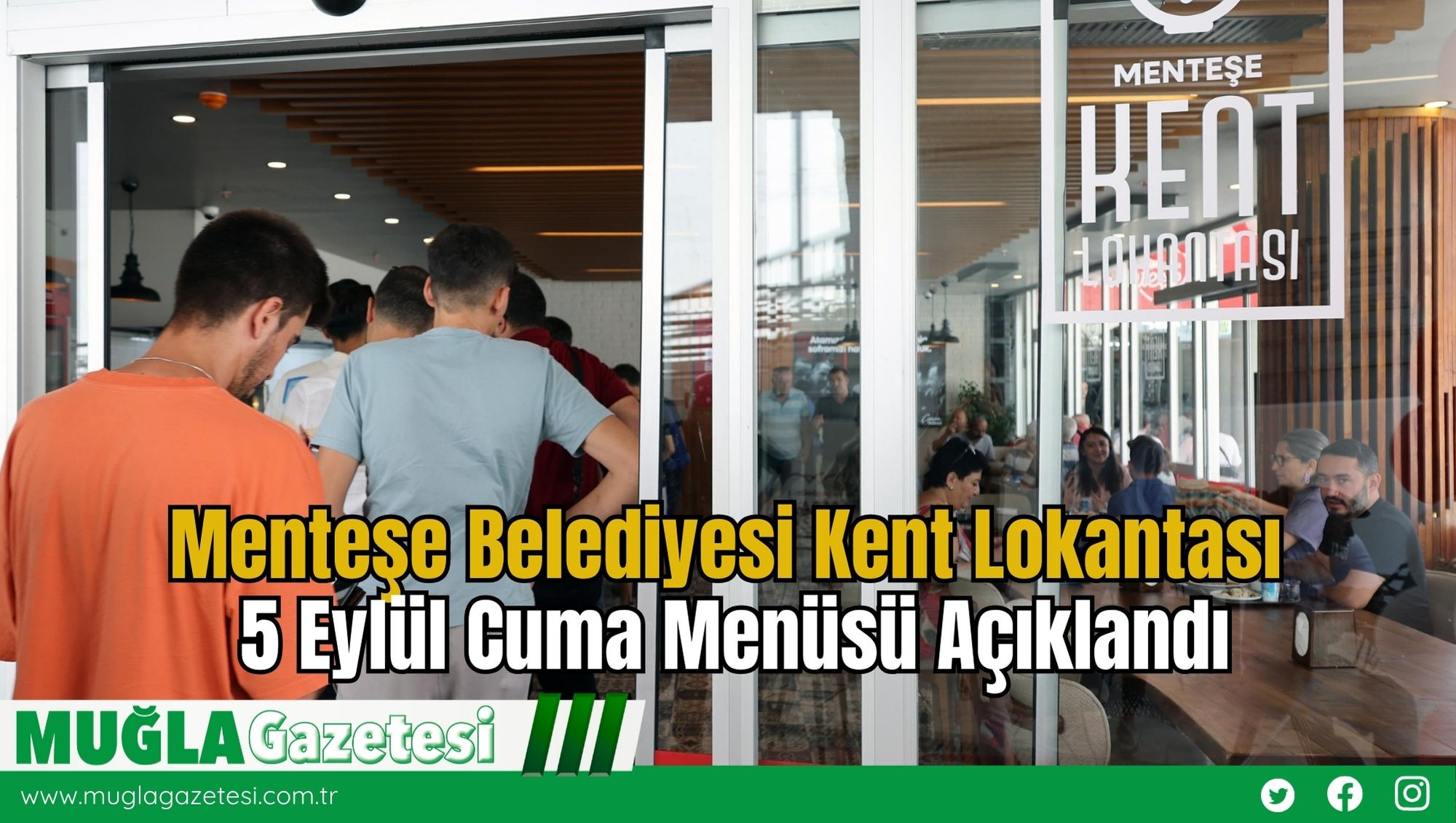 Menteşe Belediyesi Kent Lokantası 5 Eylül Cuma Menüsü Açıklandı