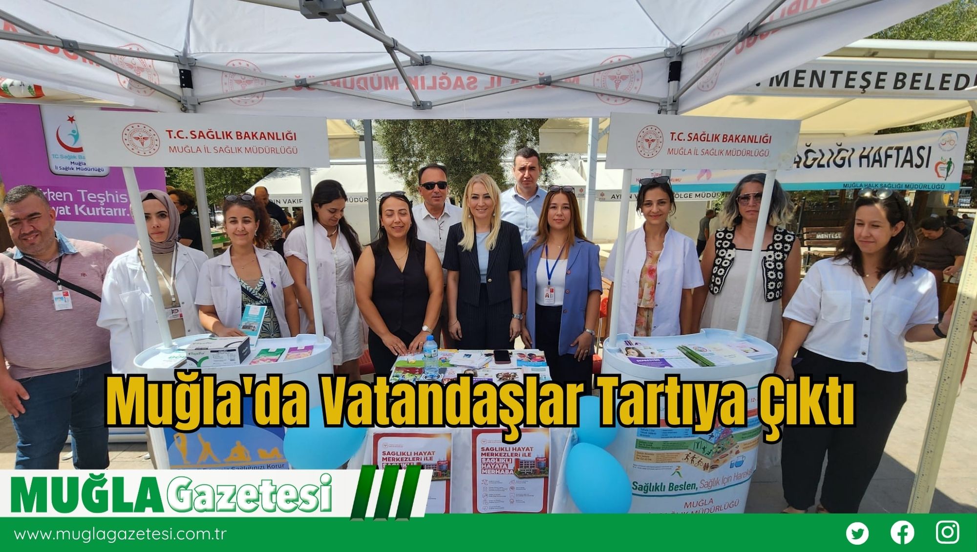 Muğla'da Vatandaşlar Tartıya Çıktı