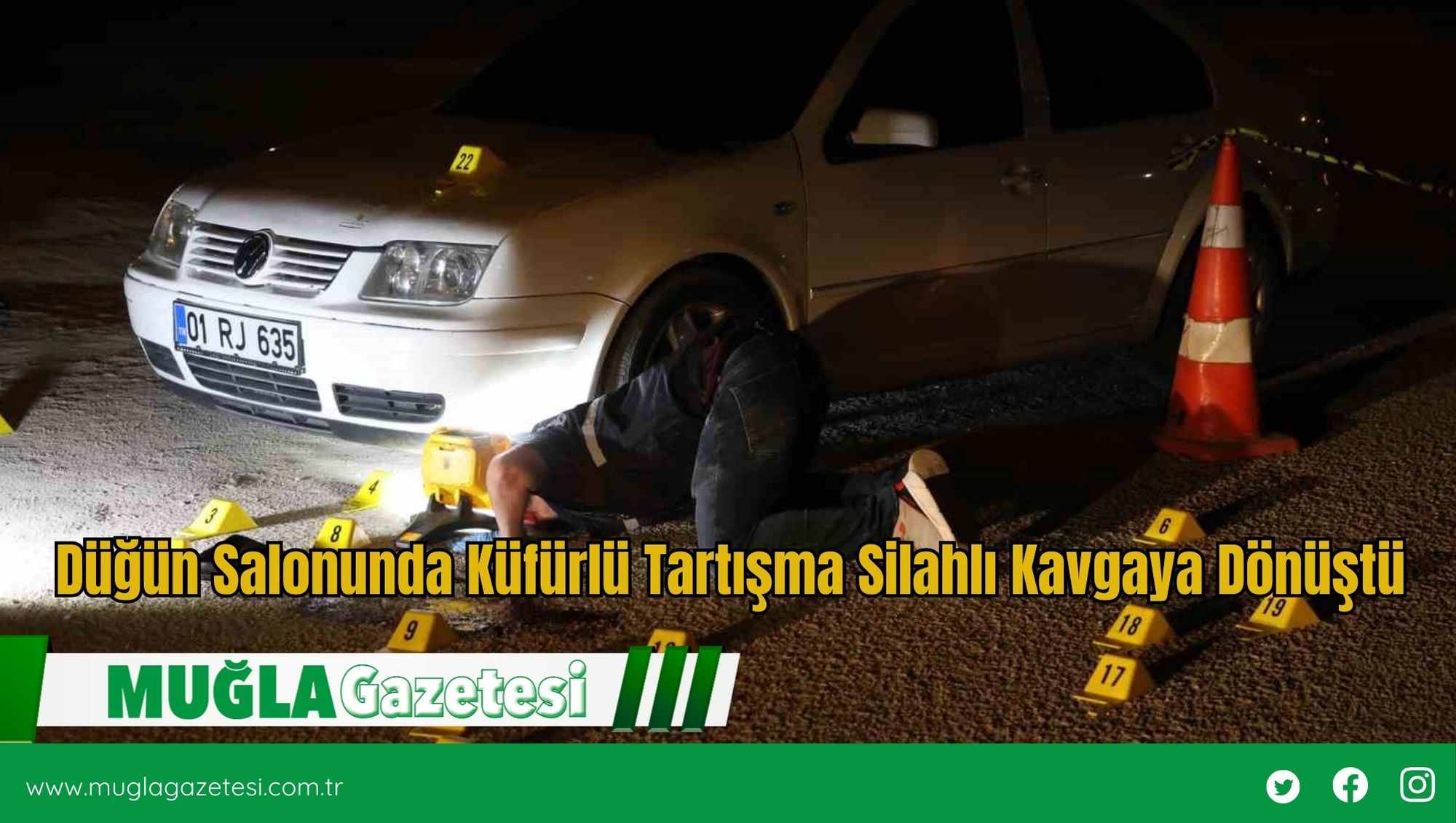 Düğün Salonunda Küfürlü Tartışma Silahlı Kavgaya Dönüştü