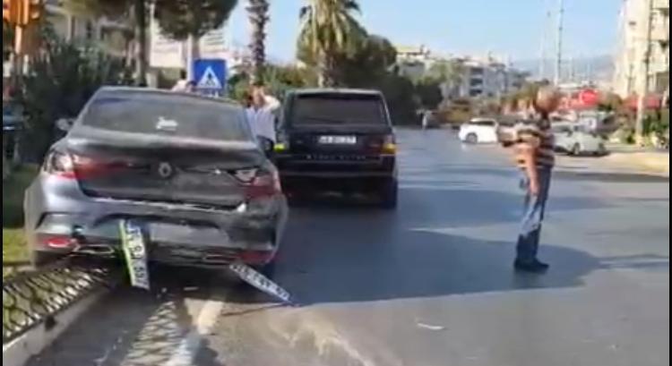 Milas’ta 23 Nisan Bulvarı’nda Trafik Kazası