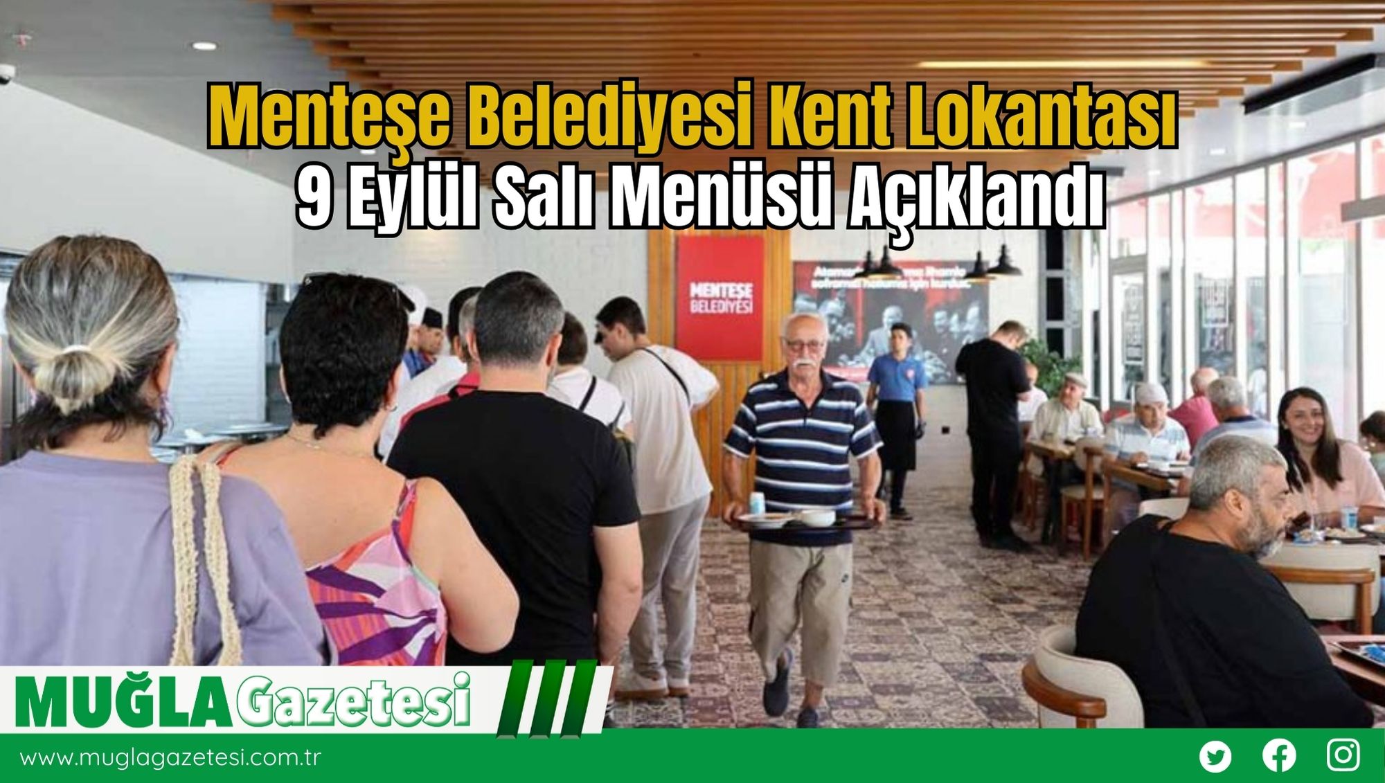 Menteşe Belediyesi Kent Lokantası 9 Eylül Salı Menüsü Açıklandı